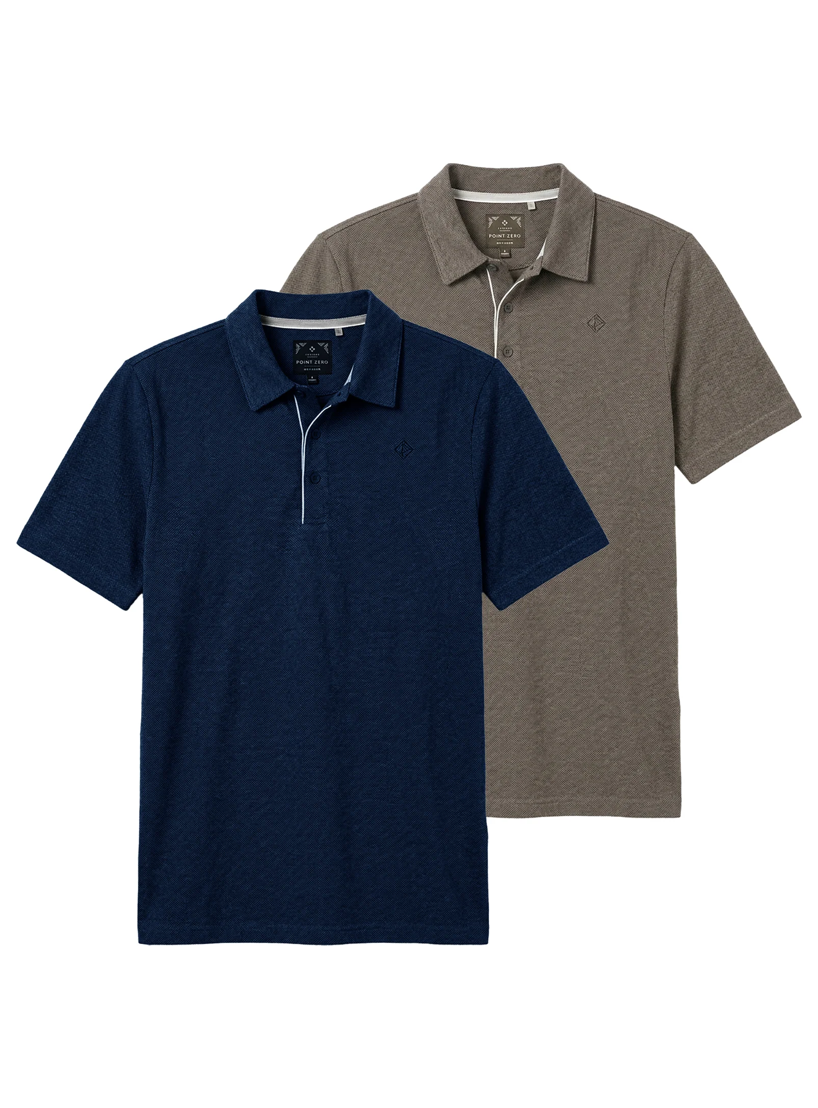 2 Pack - Reform Short Sleeve Polo Shirts || Lot de 2 - polos à manches courtes Reform - Image 9