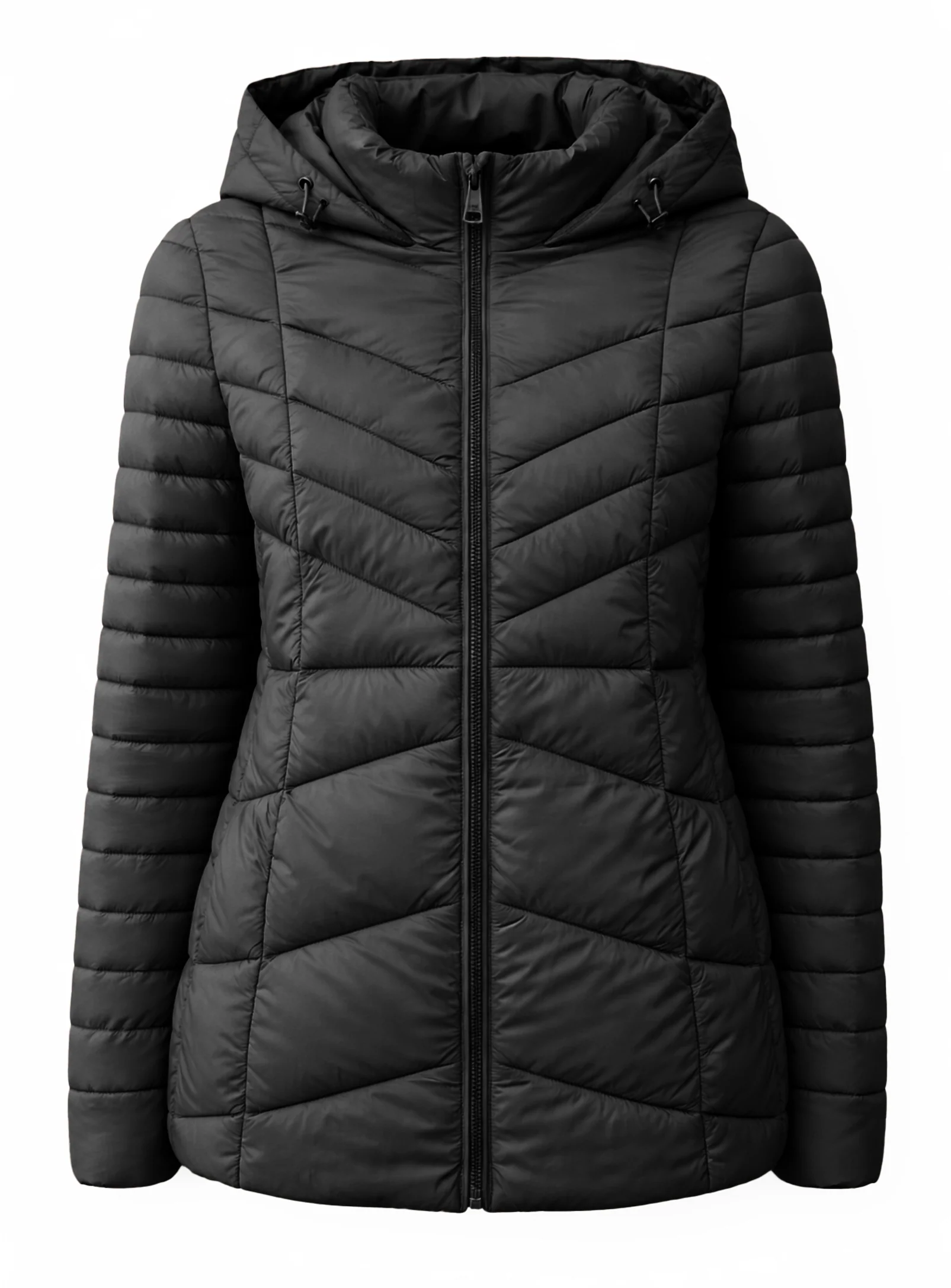 AMELIA | Ultralight Short Hooded Jacket || AMELIA | Veste Courte Ultralégère à Capuche - Image 2