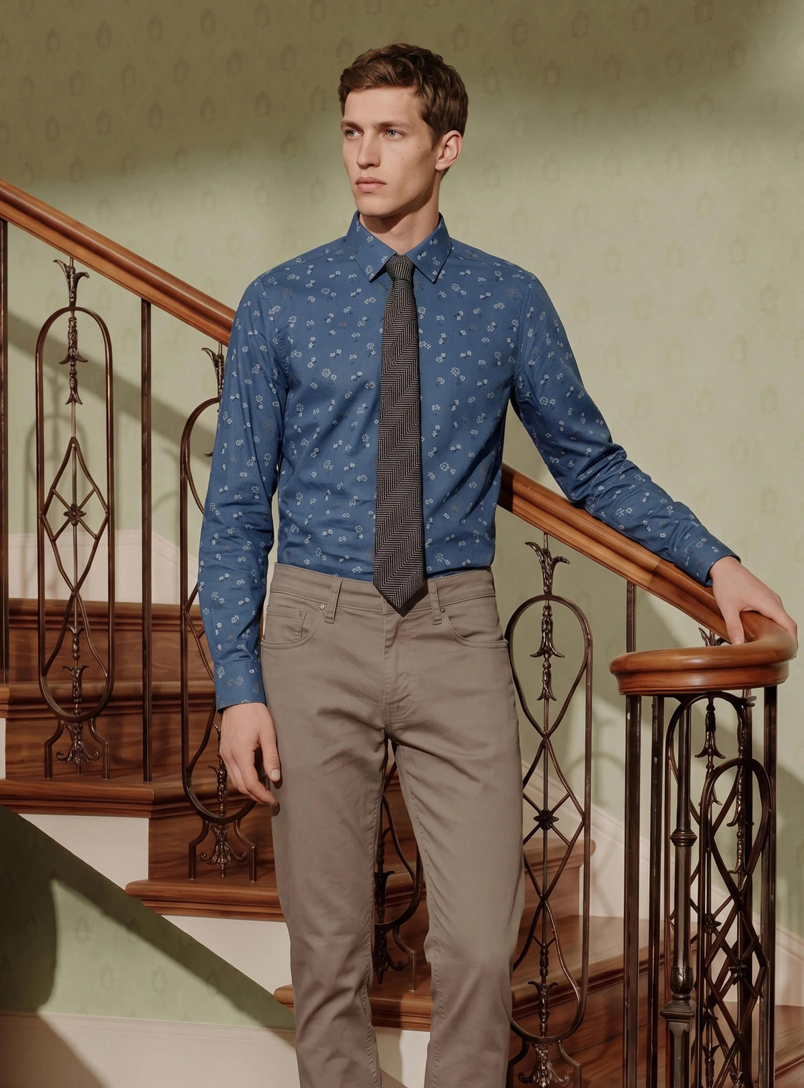 TIMOTHY | Floral Melange Shirt || TIMOTHY | Chemise à fleurs mélangées - Image 11