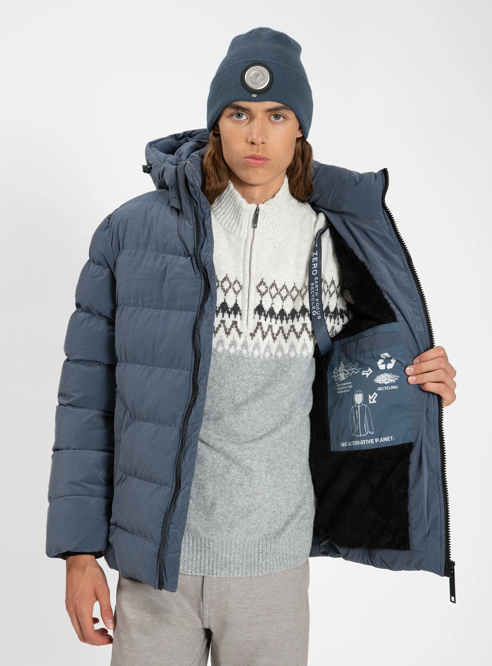 ASHTON | Fine Corduroy Puffer Jacket || ASHTON | Veste polaire en velours côtelé - Image 17
