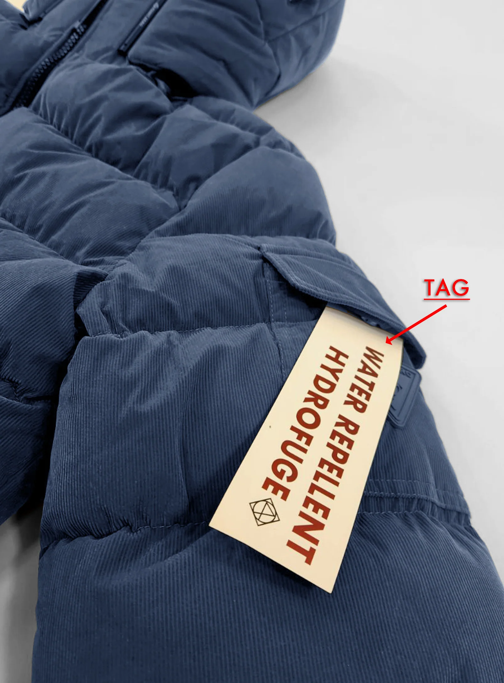 ASHTON | Fine Corduroy Puffer Jacket || ASHTON | Veste polaire en velours côtelé - Image 18