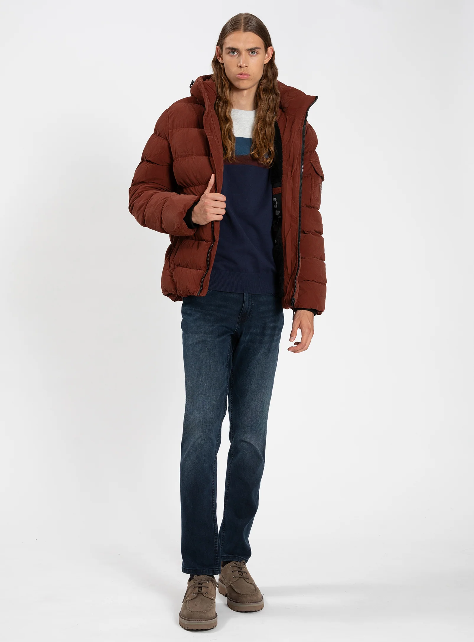 ASHTON | Fine Corduroy Puffer Jacket || ASHTON | Veste polaire en velours côtelé - Image 4