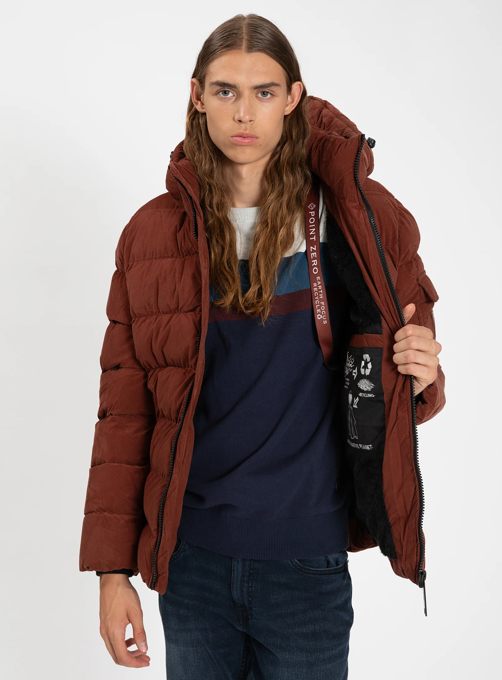 ASHTON | Fine Corduroy Puffer Jacket || ASHTON | Veste polaire en velours côtelé - Image 5