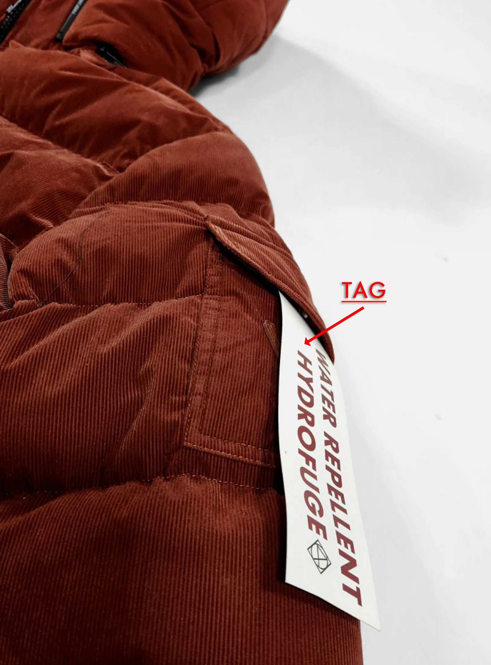 ASHTON | Fine Corduroy Puffer Jacket || ASHTON | Veste polaire en velours côtelé - Image 6