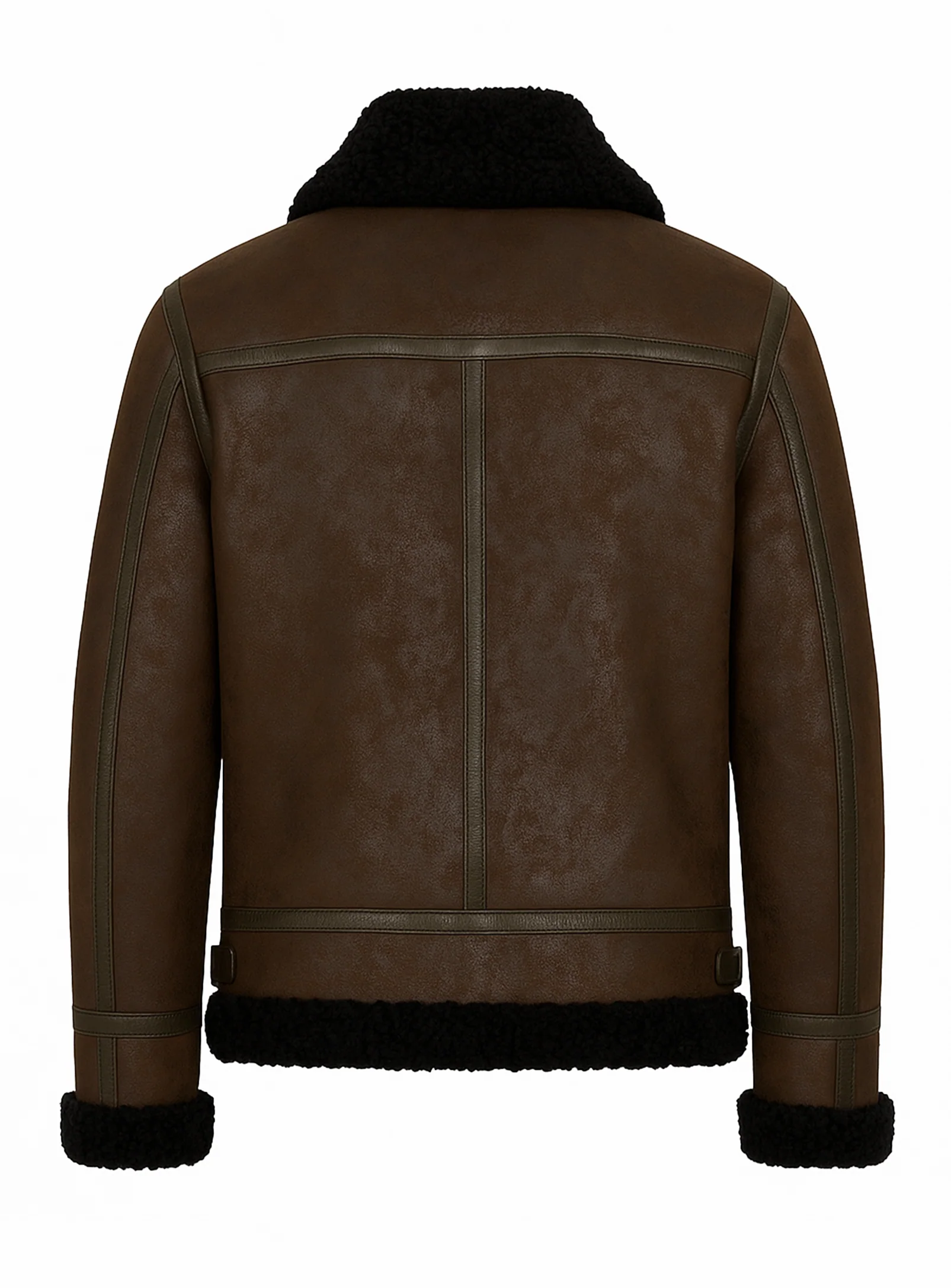 BRADLEY | Alt-Shearling Aviator Jacket || BRADLEY | Blouson Aviateur en Shearling Alternatif - Image 4