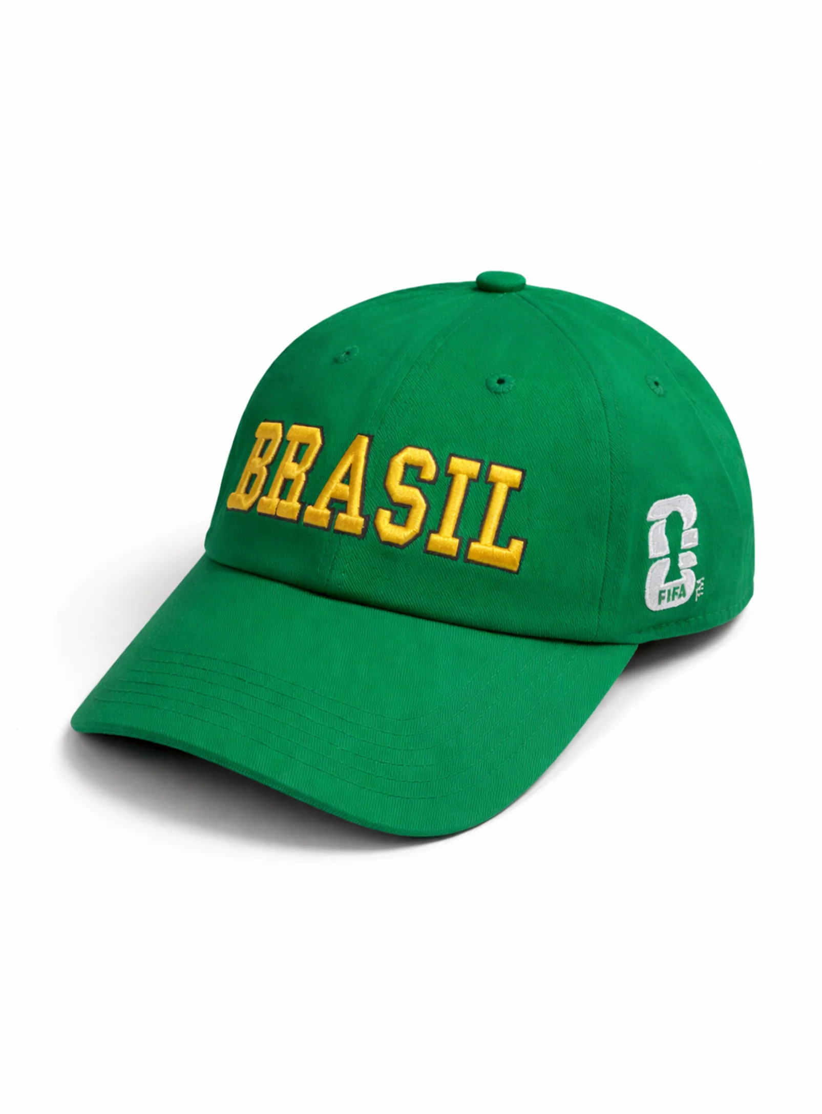 BRASIL Dad Cap || Casquette de Baseball Simple BRASIL Adulte - Image 3
