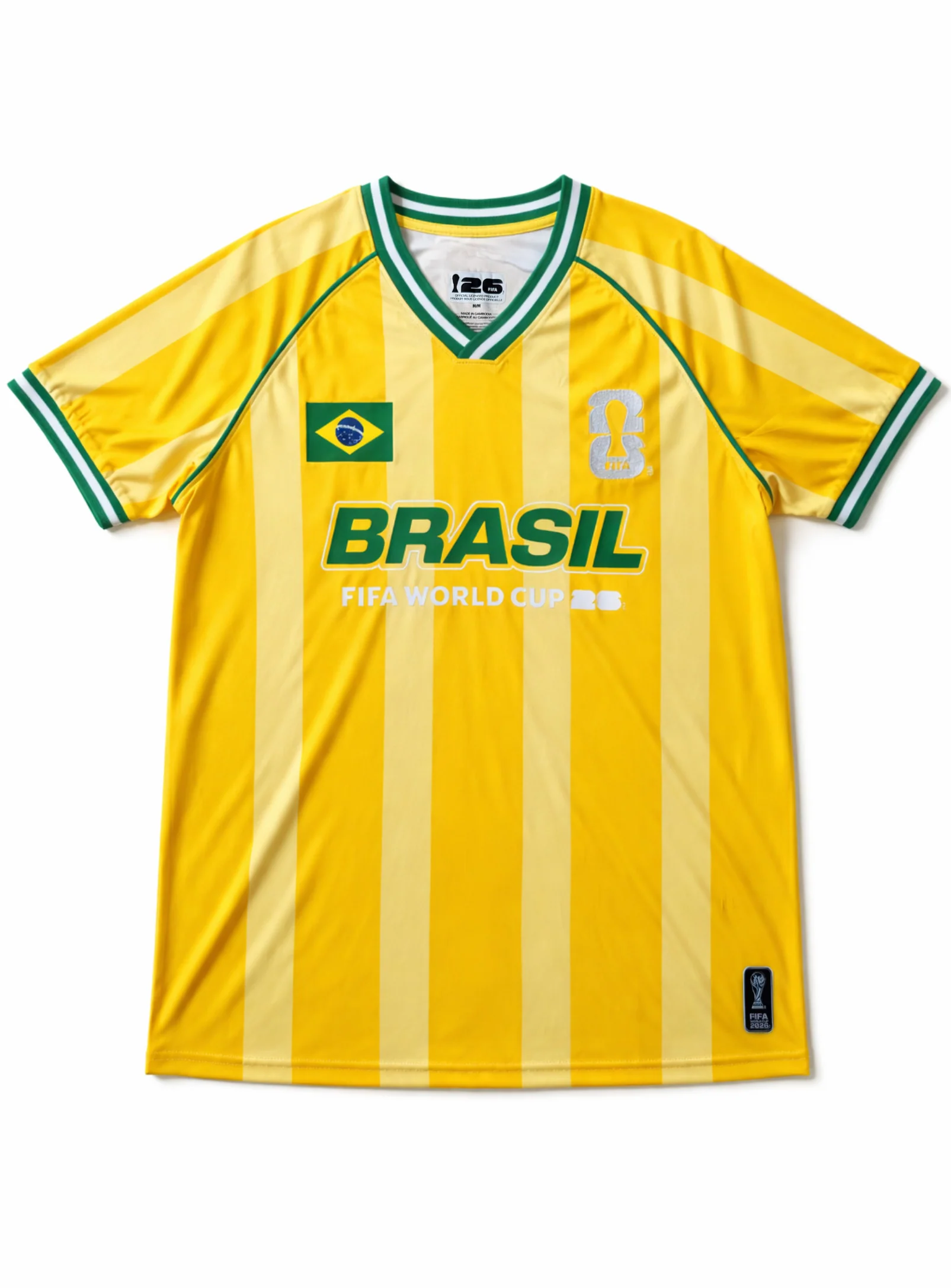 Brasil Soccer Jersey||Maillot de Soccer Brésil - Image 2