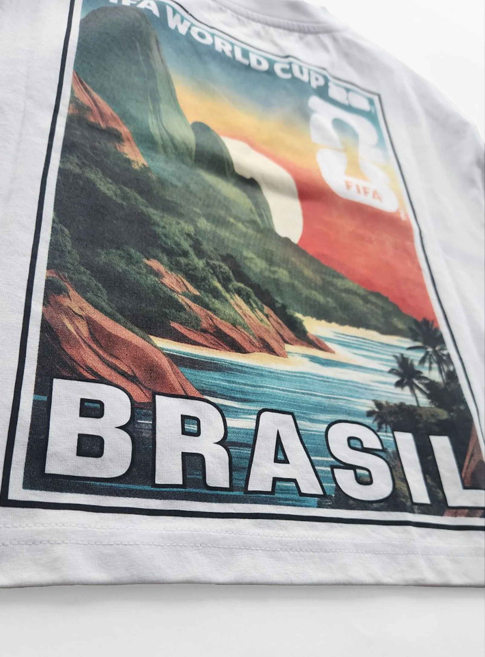 Brazil Crop Tee||Brésil t-shirt court - Image 5
