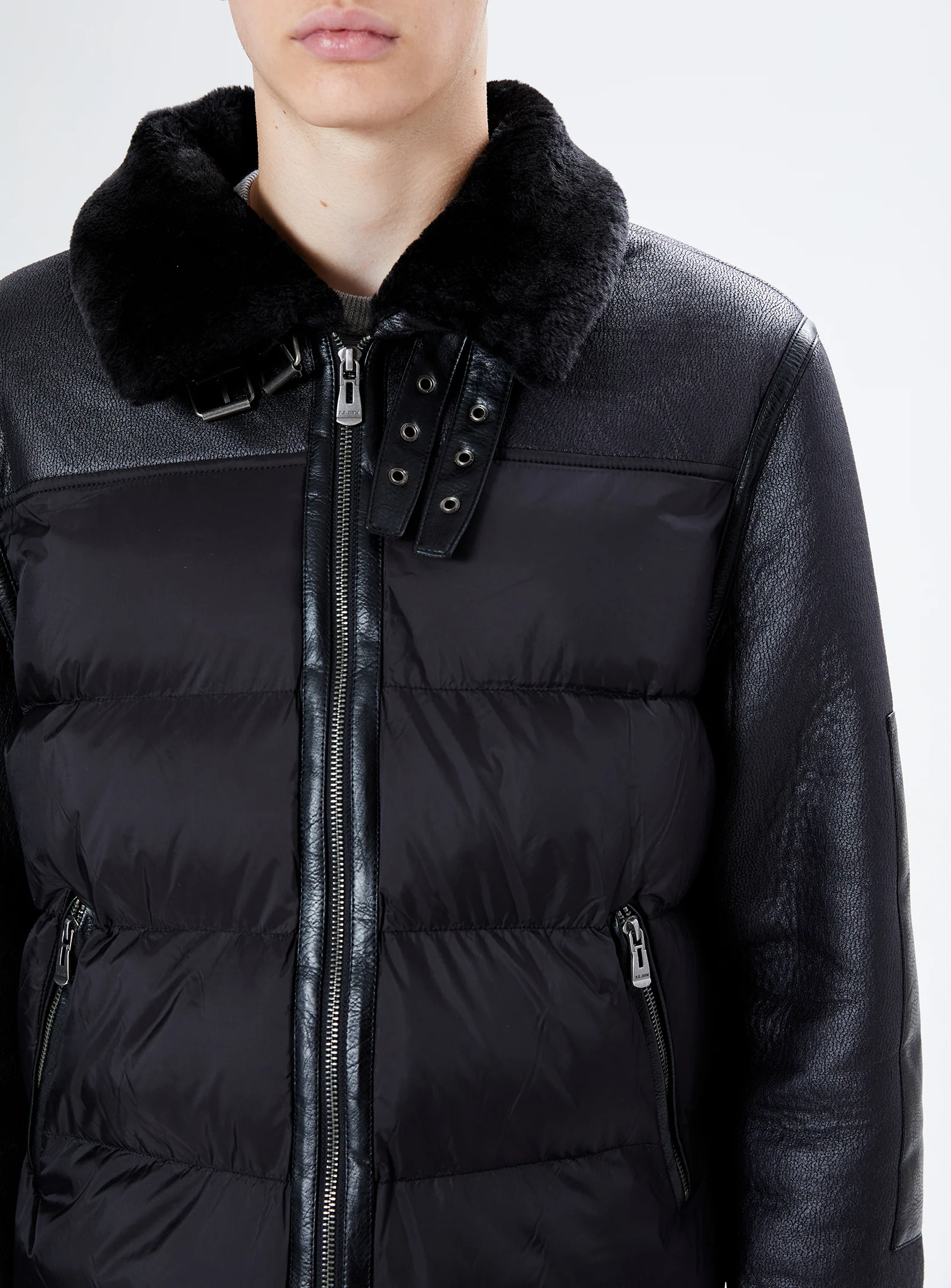 CORENTINE | Alt-Sherpa Fur Jacket || CORENTINE | Manteau en fourrure Sherpa - Image 6