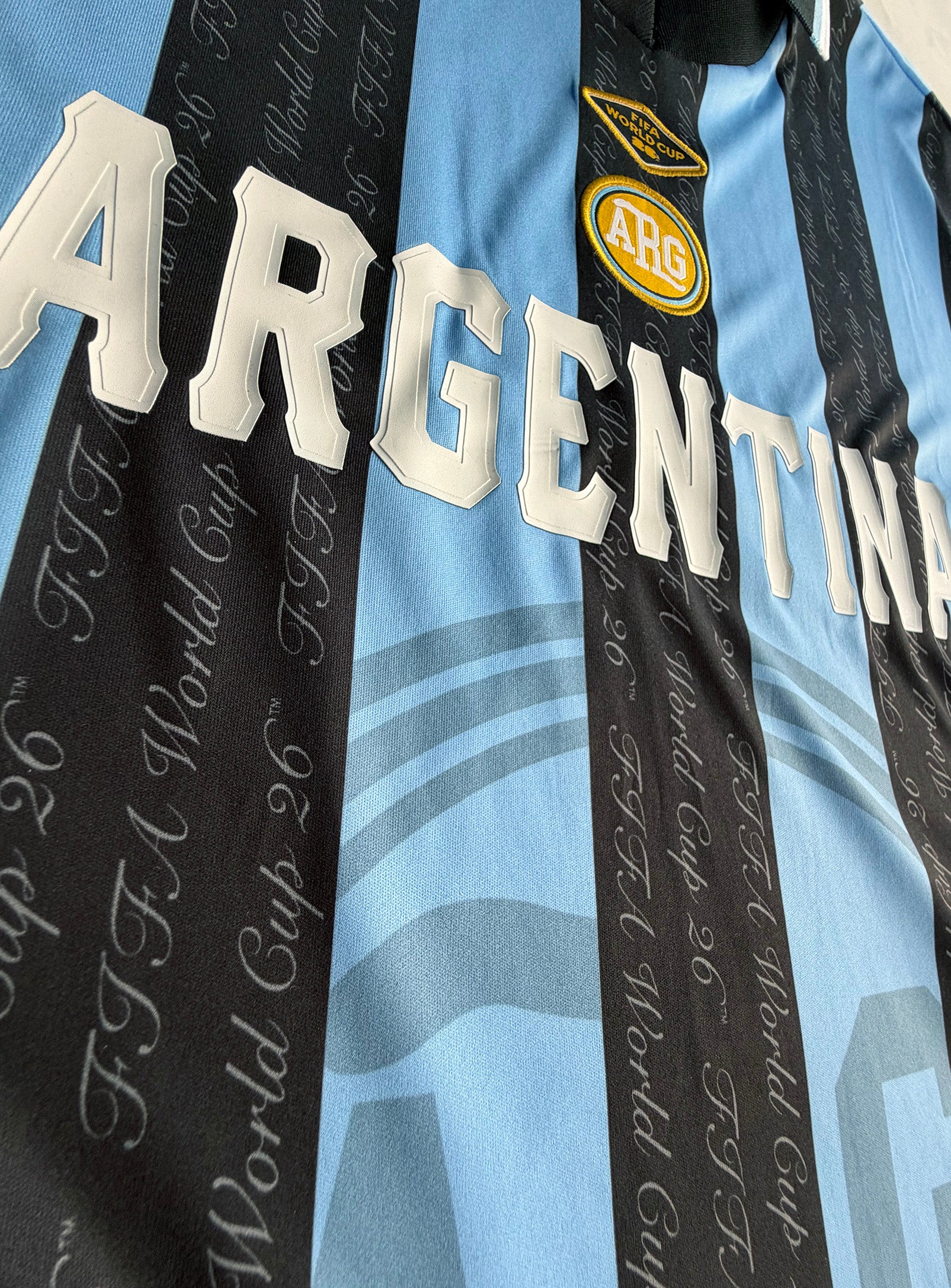 Argentina Kids Soccer Jersey || Maillot de Soccer Argentine Enfant - Image 4