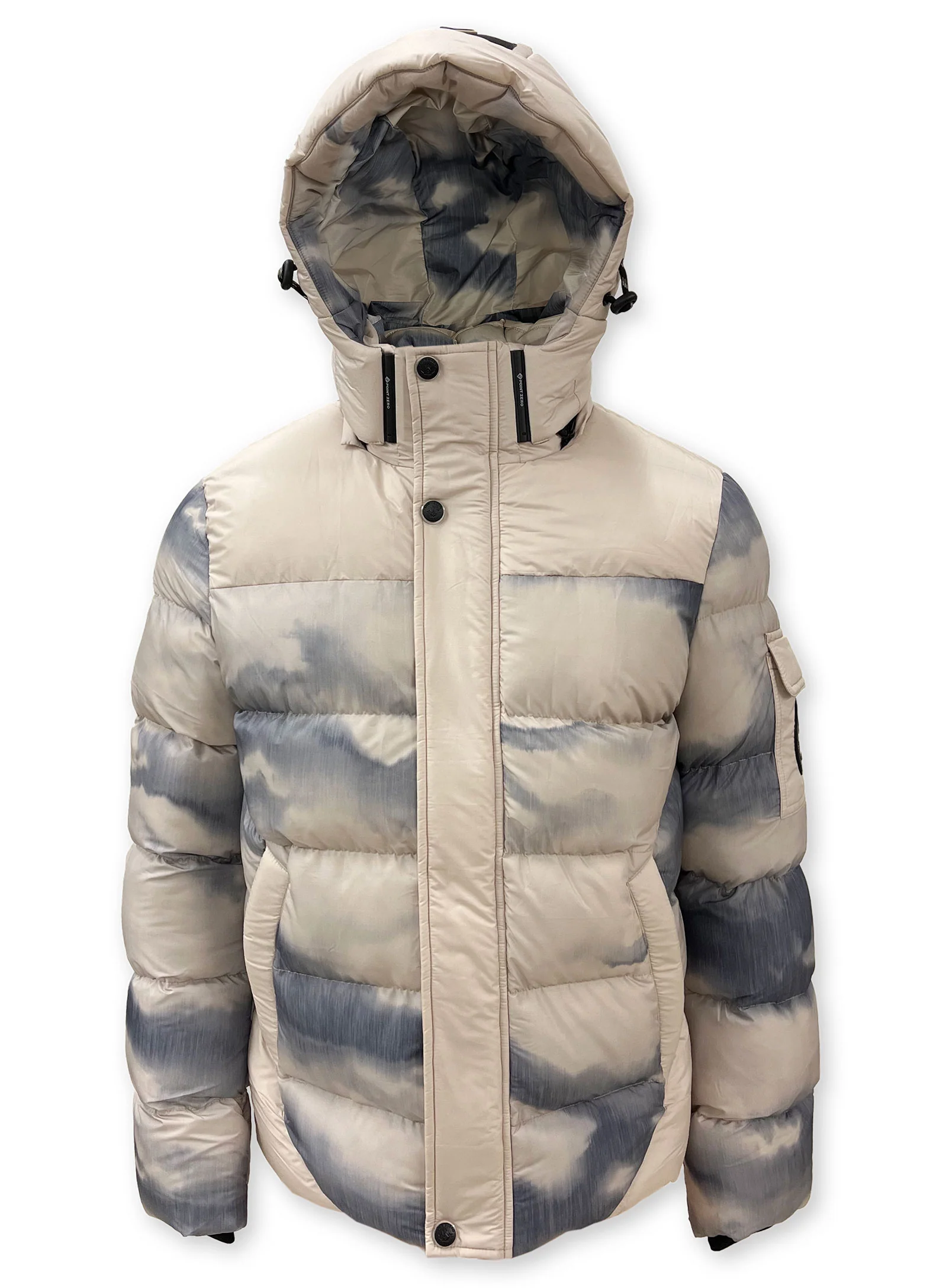 DOMITRI | Northern light dye printed Puffer || DOMITRI | Doudoune imprimée Northern Light - Image 9