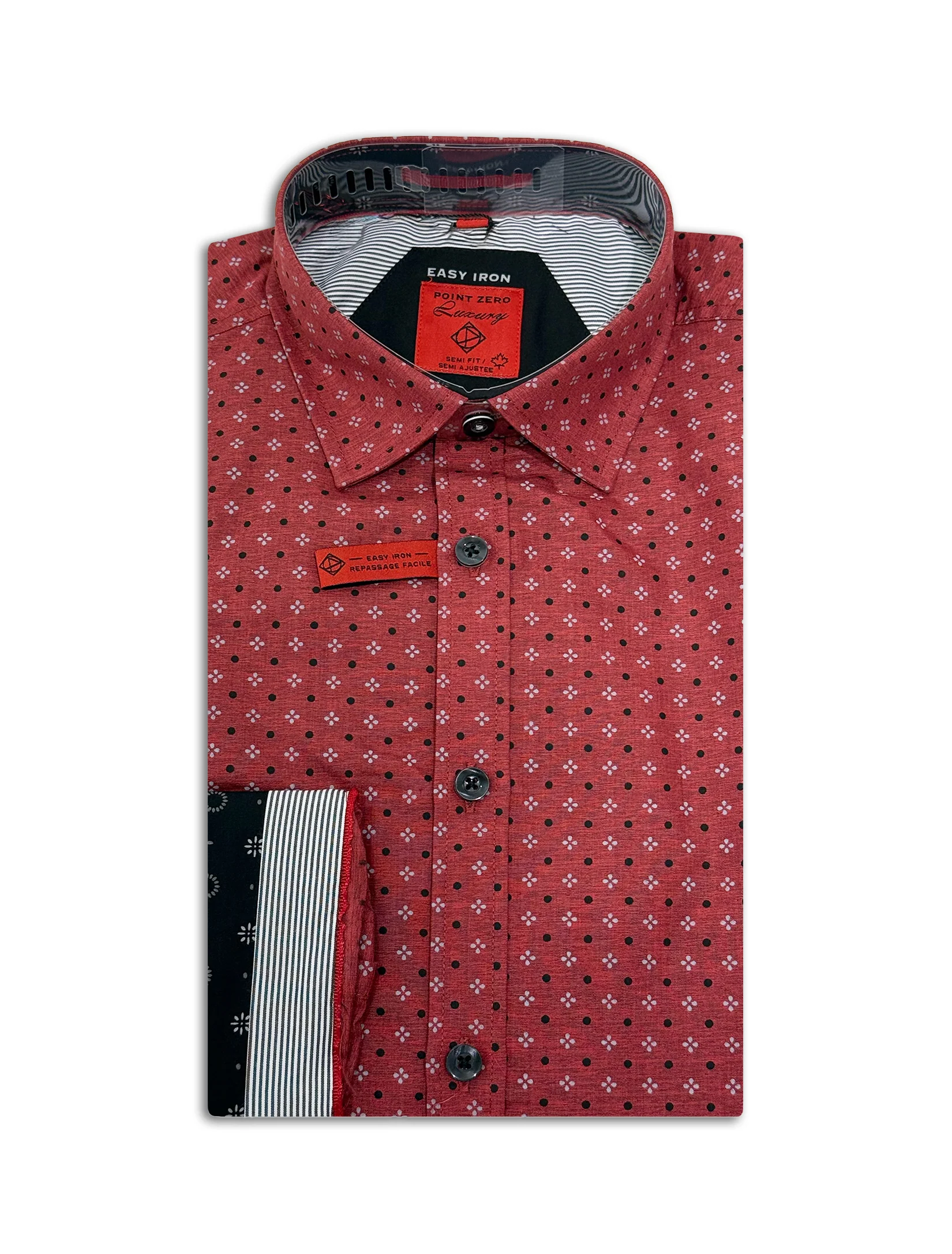KYRIN | Minimal Print Shirt || KYRIN | Chemise à Imprimé