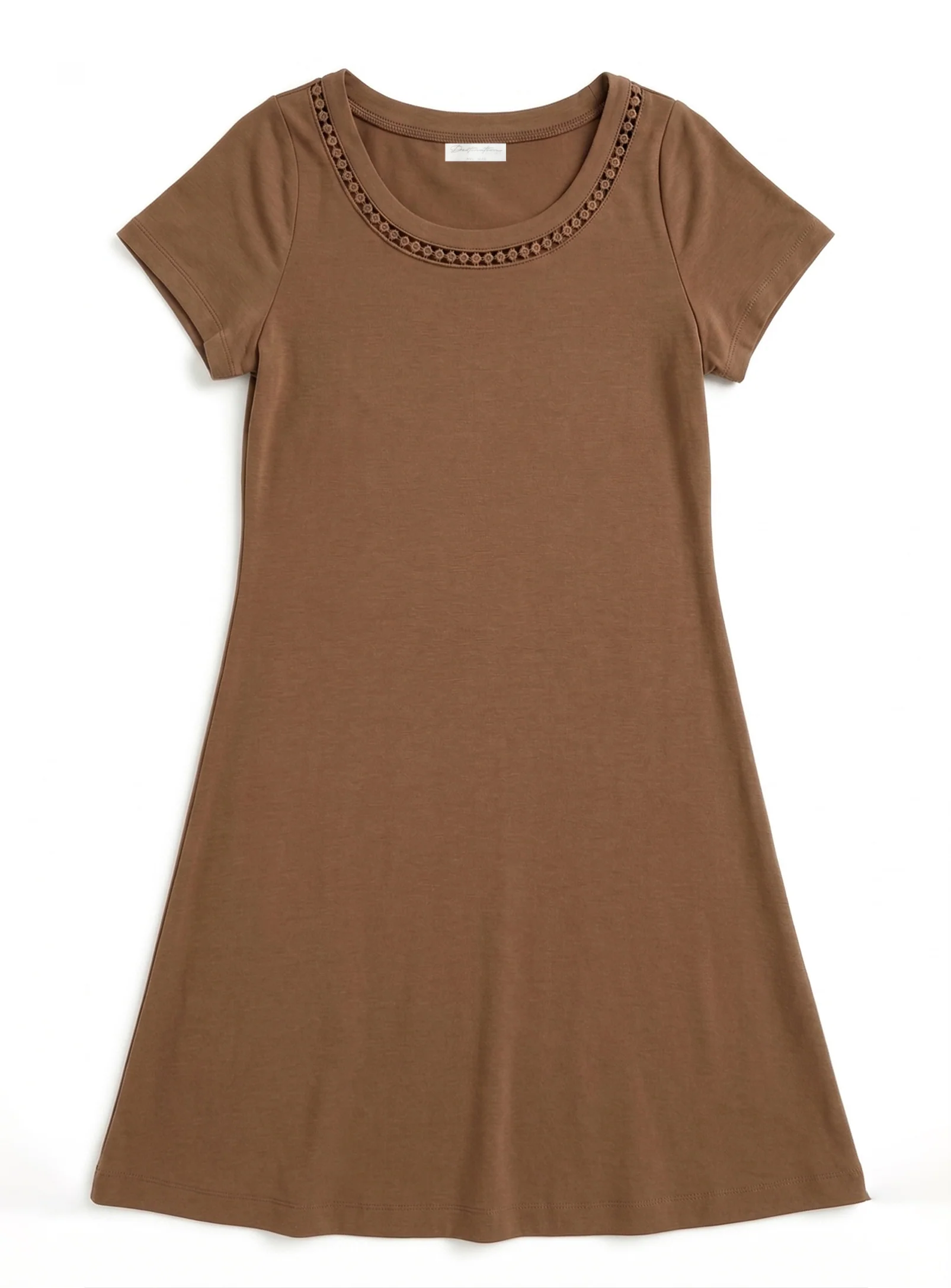 ELINA | Short Sleeve Dress || ELINA | Robe À Manches Courtes - Image 3