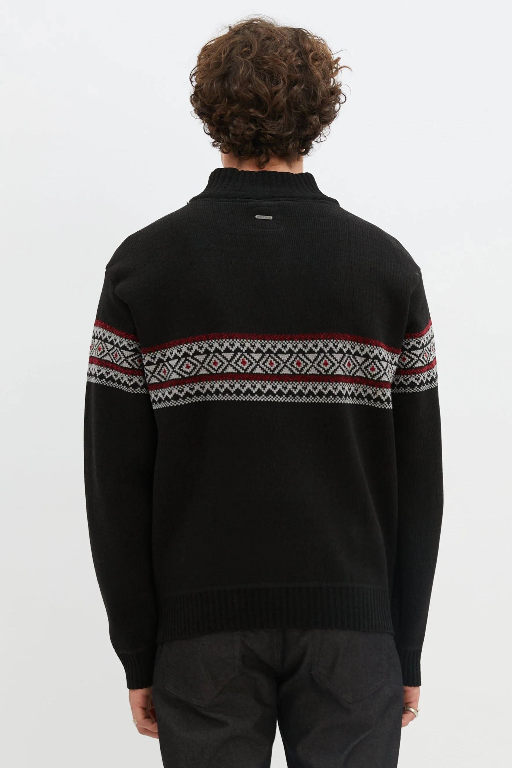 ETHAN | Bonded Chenille Micro-Fleece Quarter-Zip Sweater || ETHAN | Chandail en chenille contrecollée à micropolaire à quart de zip - Image 11