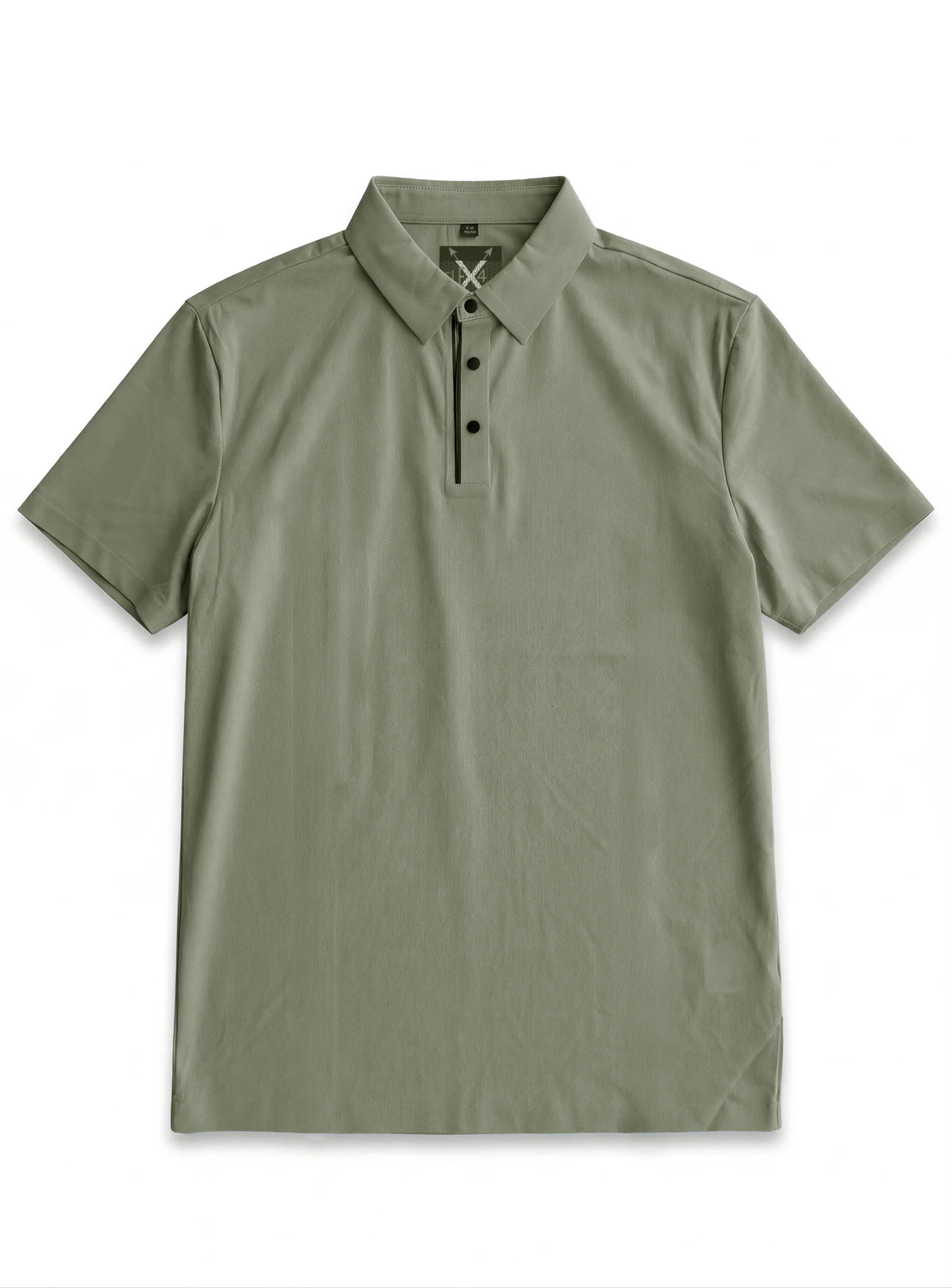 LUCAS | Fast-dry stretch nylon polo || LUCAS | Polo séchage rapide en nylon extensible - Image 3