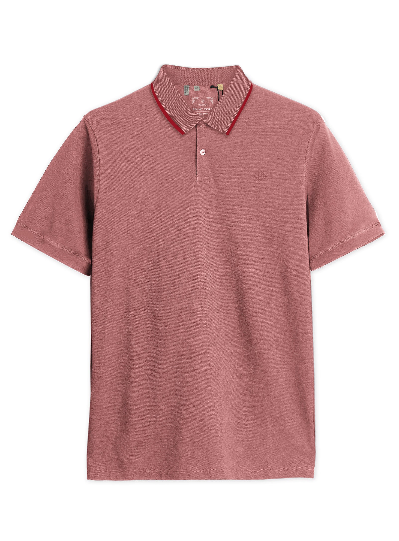 GREG | Two-Tones Pique Polo || GREG | Polo En Piqué À Col Boutonné Deux Tons - Image 18