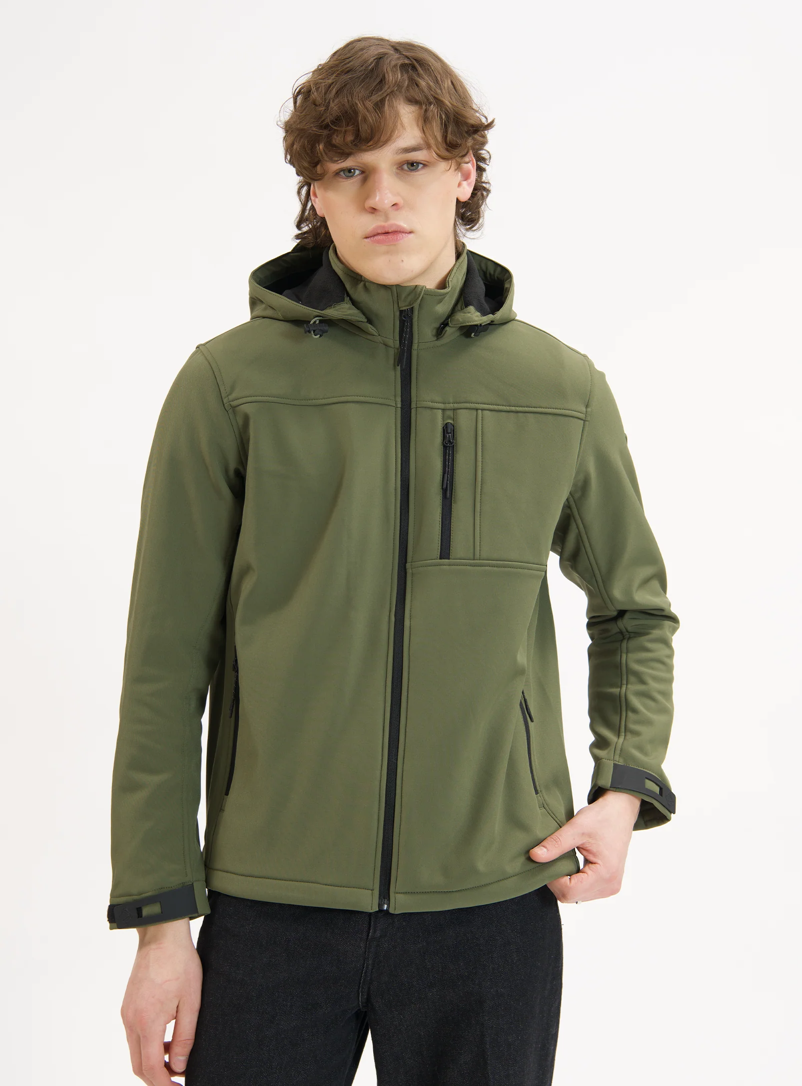 JACKSON | Softshell Dewspo Bonded Mesh Jacket || JACKSON | Veste À Capuche Dewspo/Bonded Avec Micro Polaire - Image 3