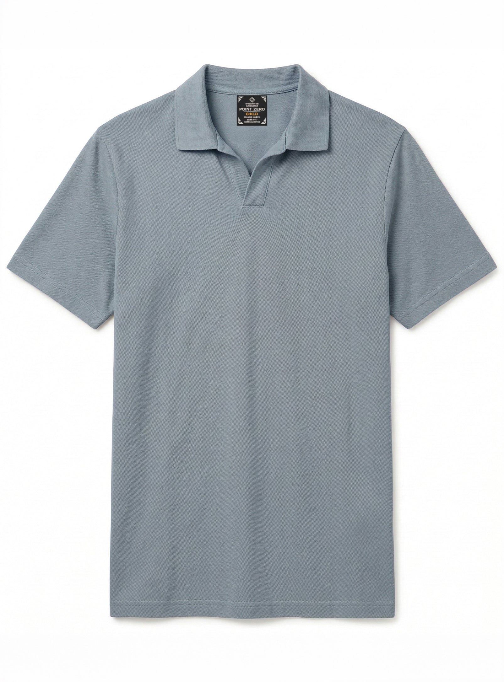 JAXON | Semi-fit stretch Johnny collar Polo || JAXON | T-shirt col Johnny extensible, coupe semi-ajustée - Image 7