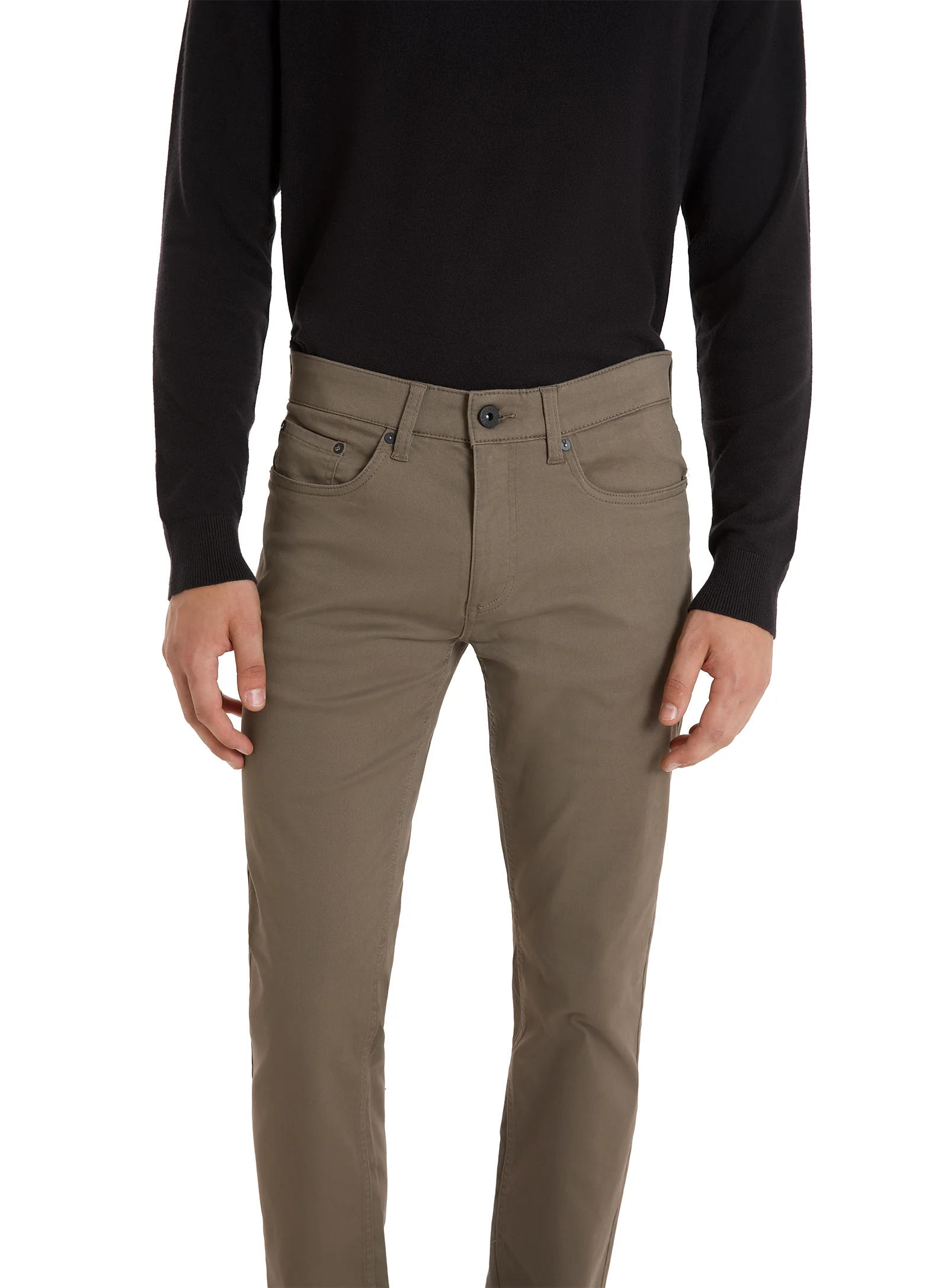JEFFREY | Cotton Sateen Trousers || JEFFREY | Pantalon En Satin De Coton - Image 4