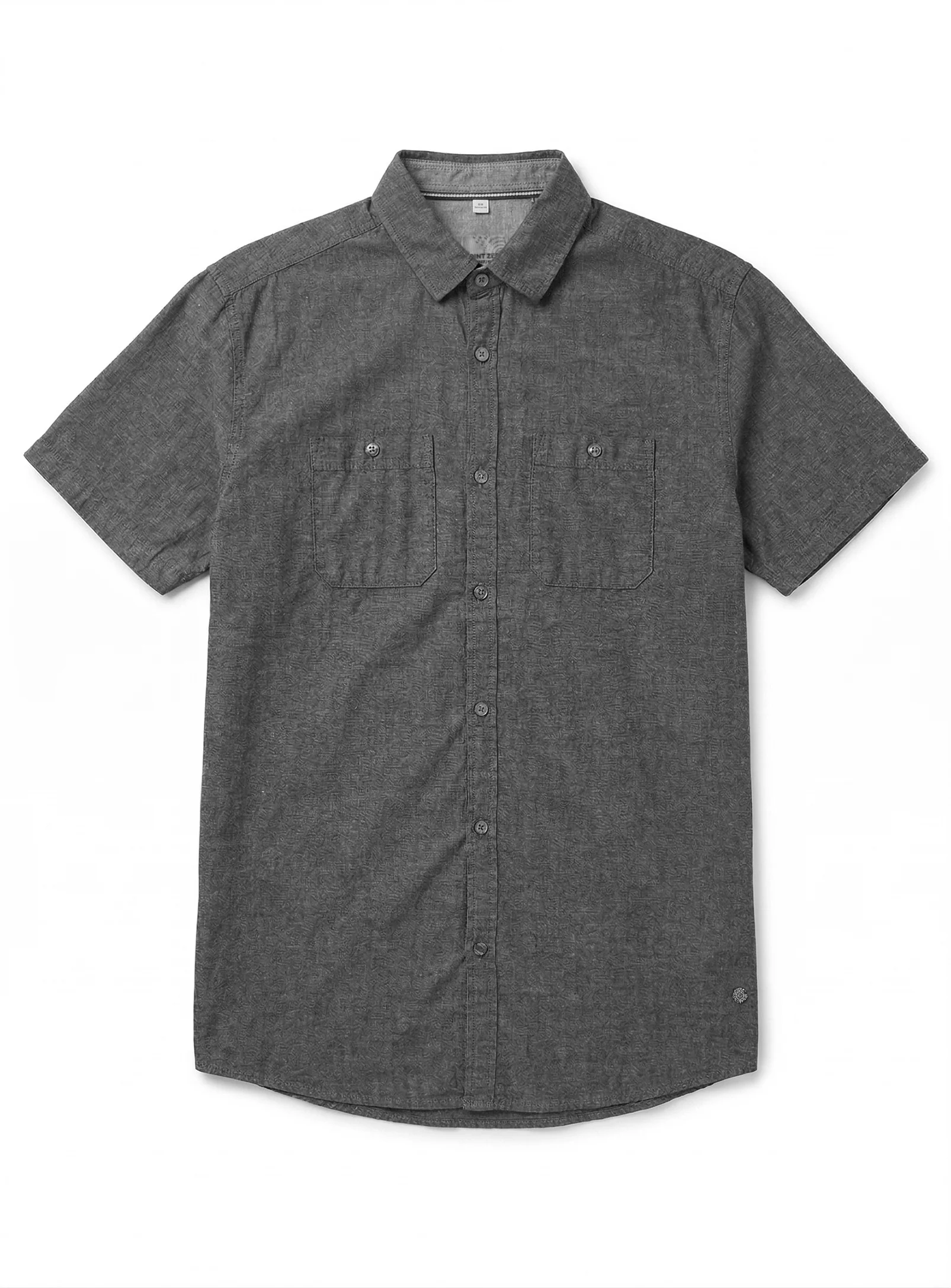 JON | Short-Sleeve Linen Cotton Slub Shirt ||JON | Chemise Ă Manches Courtes En Lin Et Coton - Image 24