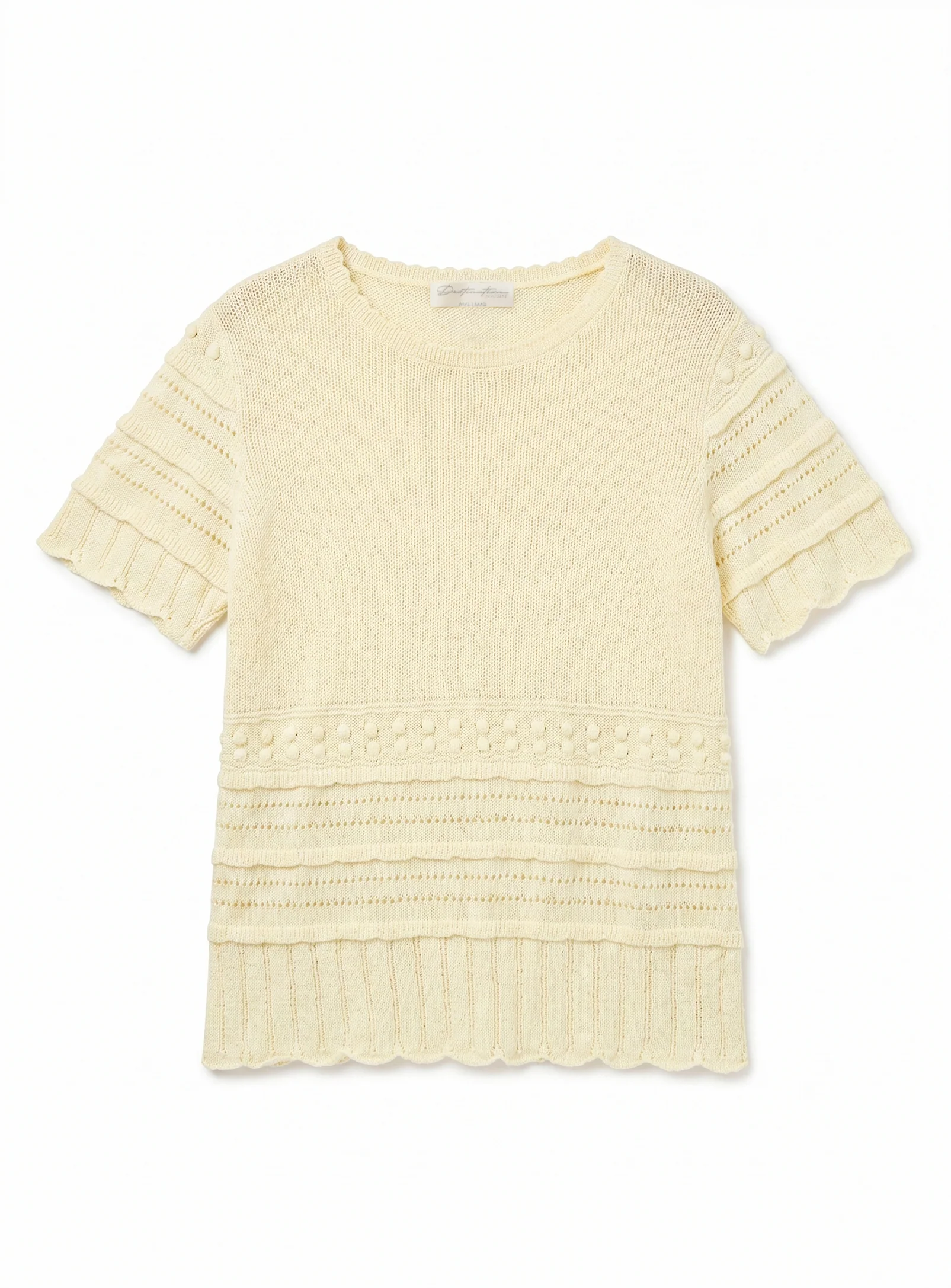 KARINA | Textured Knit Top || KARINA | Haut en maille texturée - Image 7