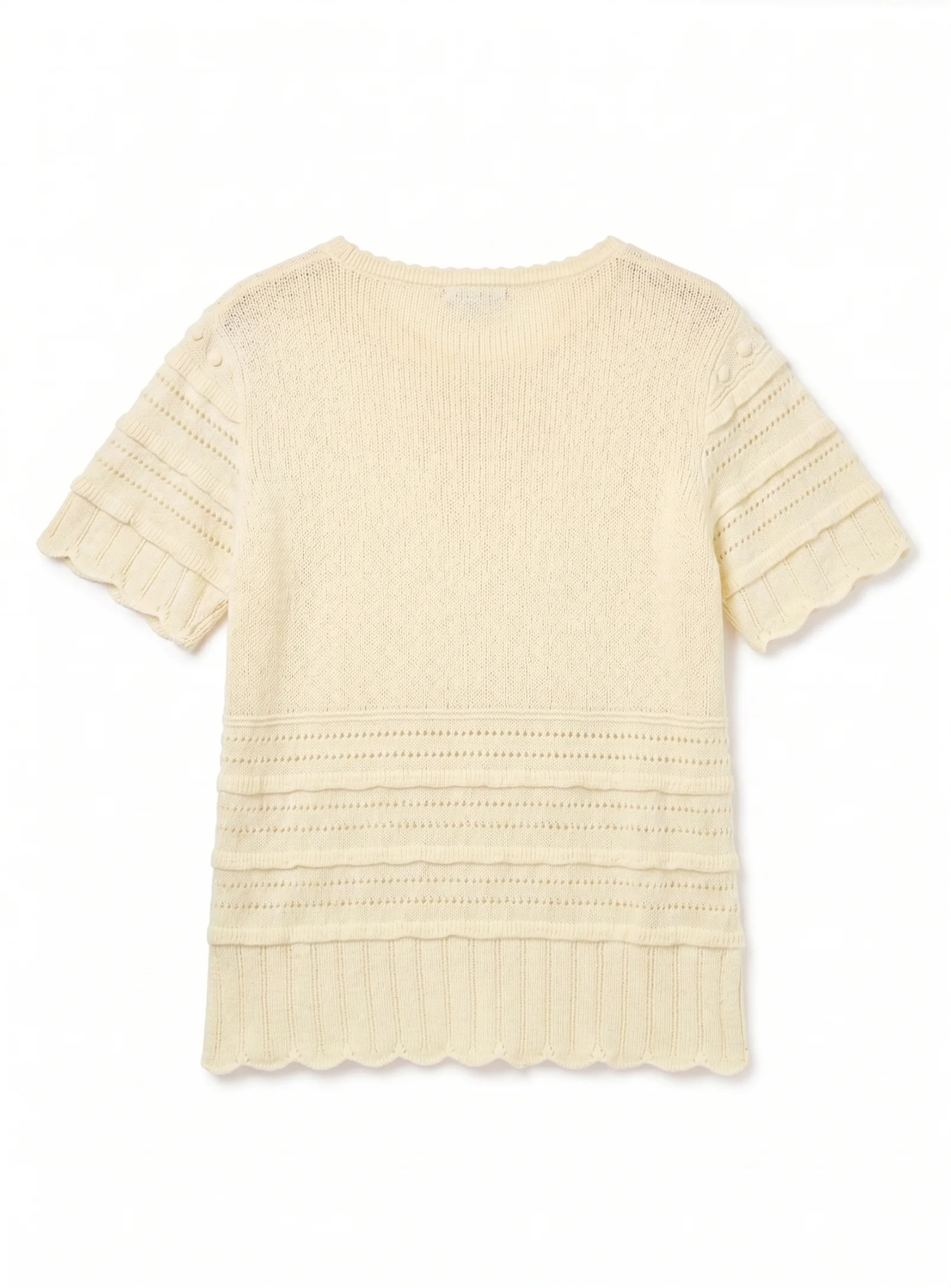KARINA | Textured Knit Top || KARINA | Haut en maille texturée - Image 8
