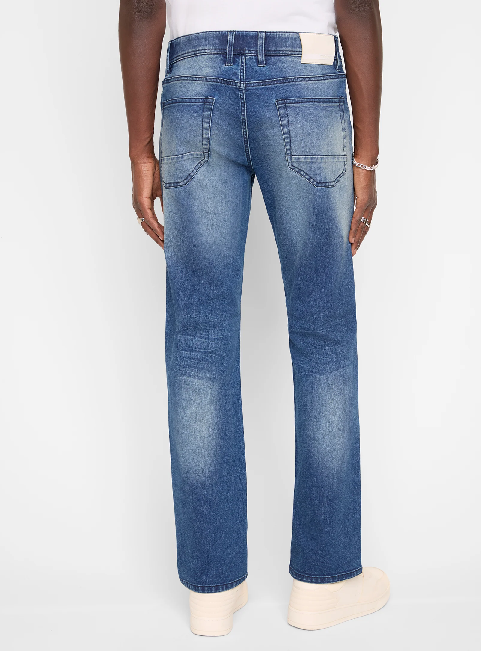 KRIS | Straight Fit Jeans|| KRIS|Denim coupe droite à cinq poches - Image 3