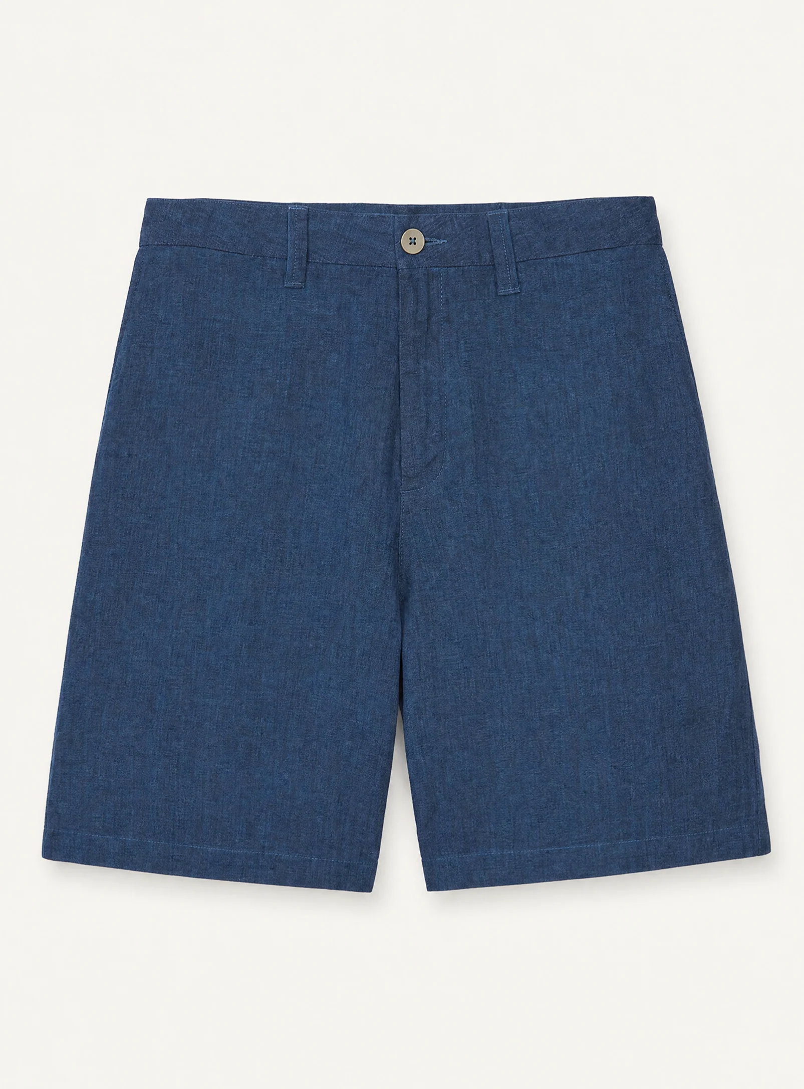 LIAM | Linen Flat Front Shorts with 9" Inseam|| LIAM | Short en lin à devant plat avec entrejambe de 9 po - Image 17