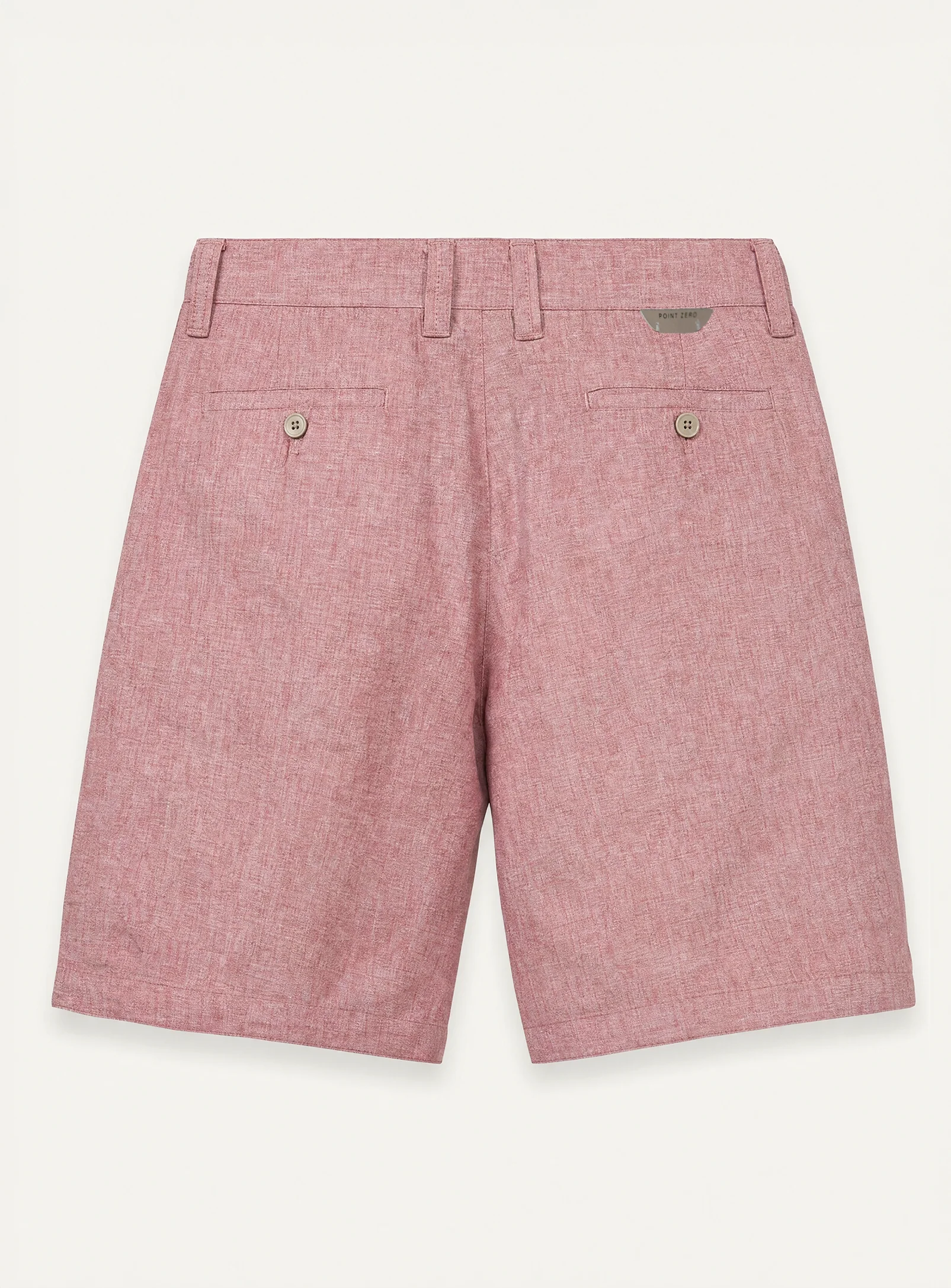 LIAM | Linen Flat Front Shorts with 9" Inseam|| LIAM | Short en lin à devant plat avec entrejambe de 9 po - Image 29