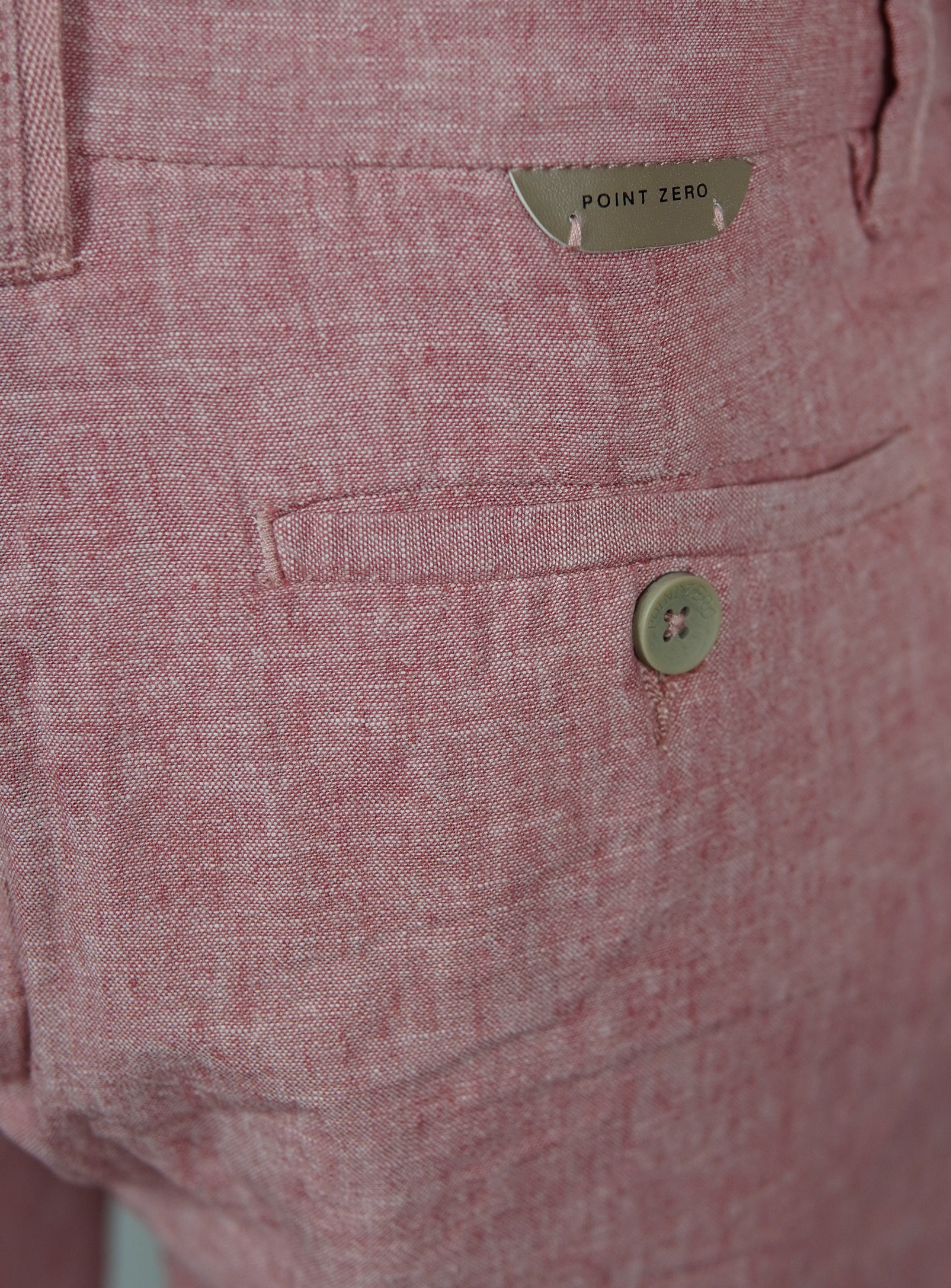 LIAM | Linen Flat Front Shorts with 9" Inseam|| LIAM | Short en lin à devant plat avec entrejambe de 9 po - Image 30