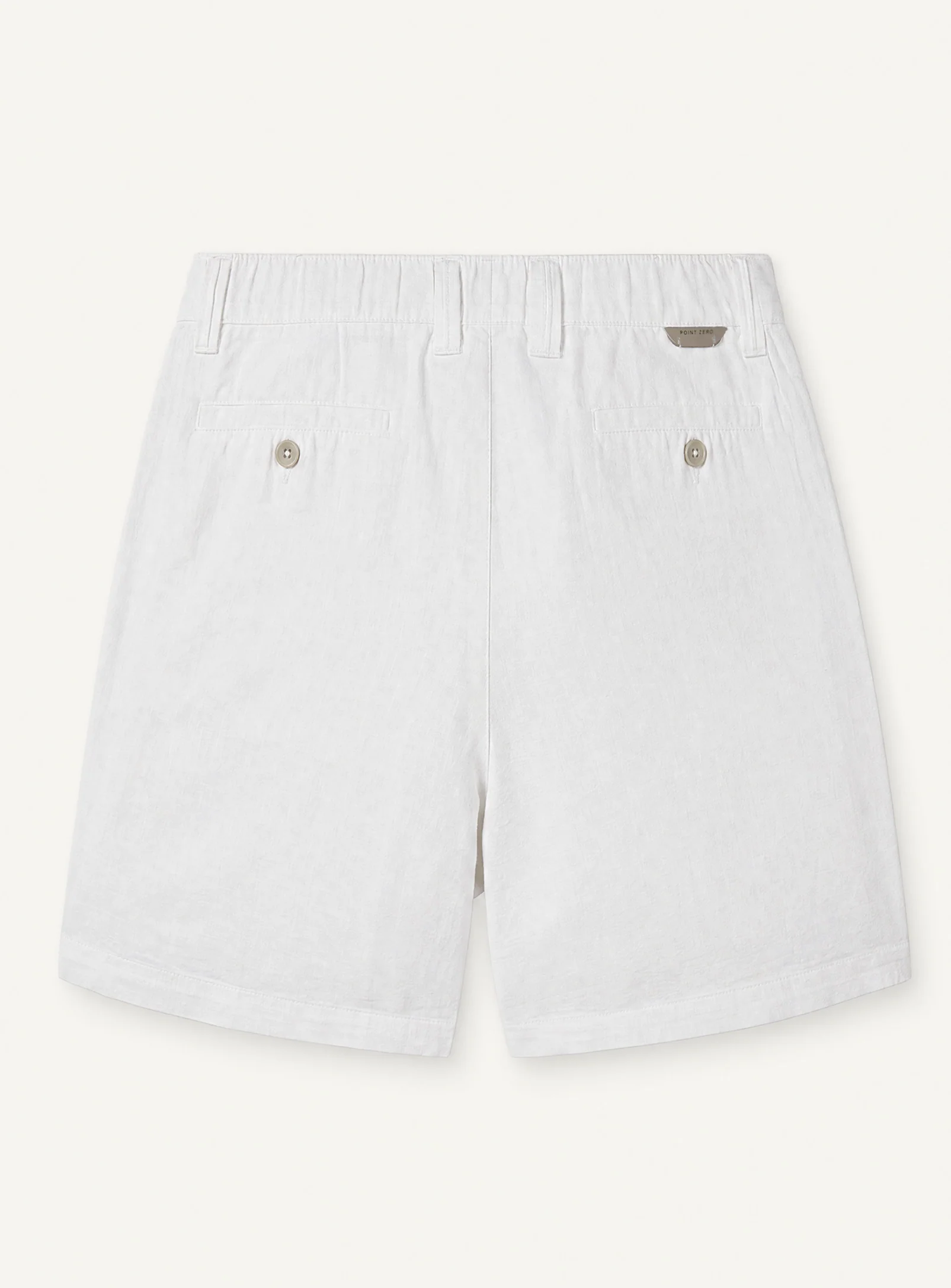 LIAM | Linen Flat Front Shorts with 9" Inseam|| LIAM | Short en lin à devant plat avec entrejambe de 9 po - Image 39