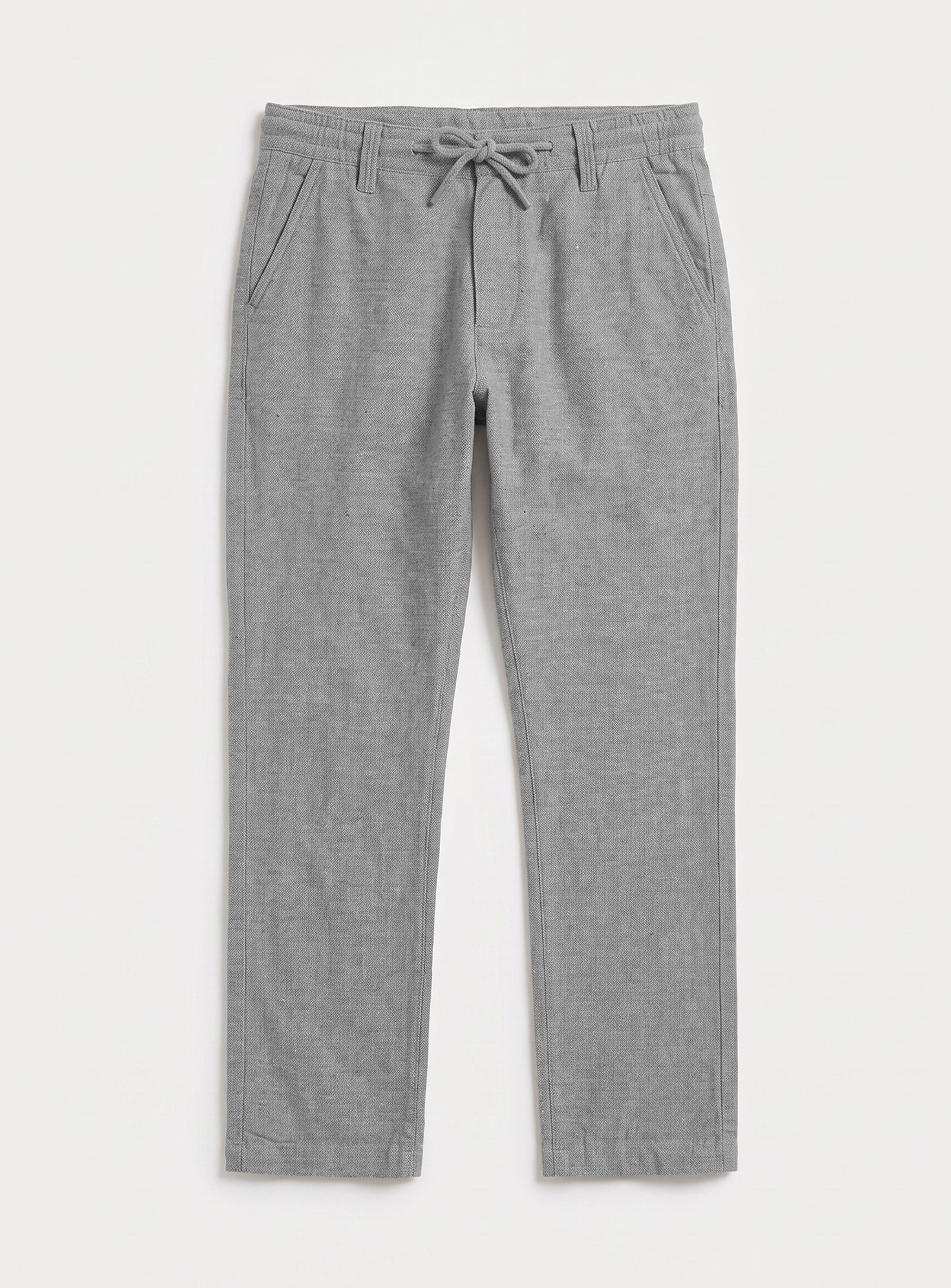 LINEKER | Linen Pants With Elastic Waistband || LINEKER | Pantalon En Lin Avec Ceinture Élastique - Image 5