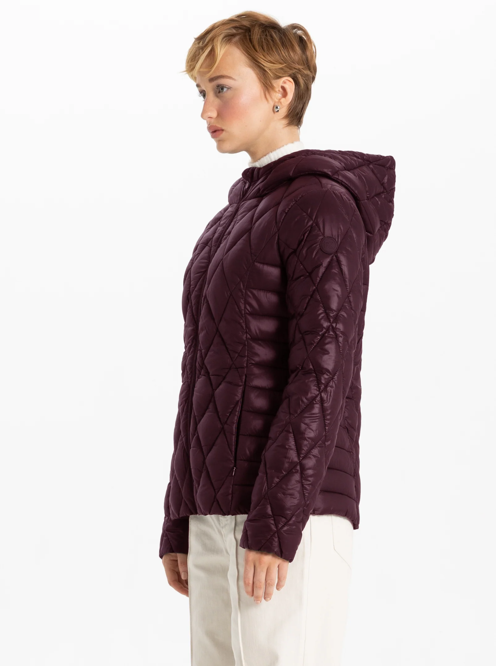 LOUISEVILLE | Modern Diamond Quilt Jacket ||LOUISEVILLE |Quilt Moderne en Diamants - Image 14