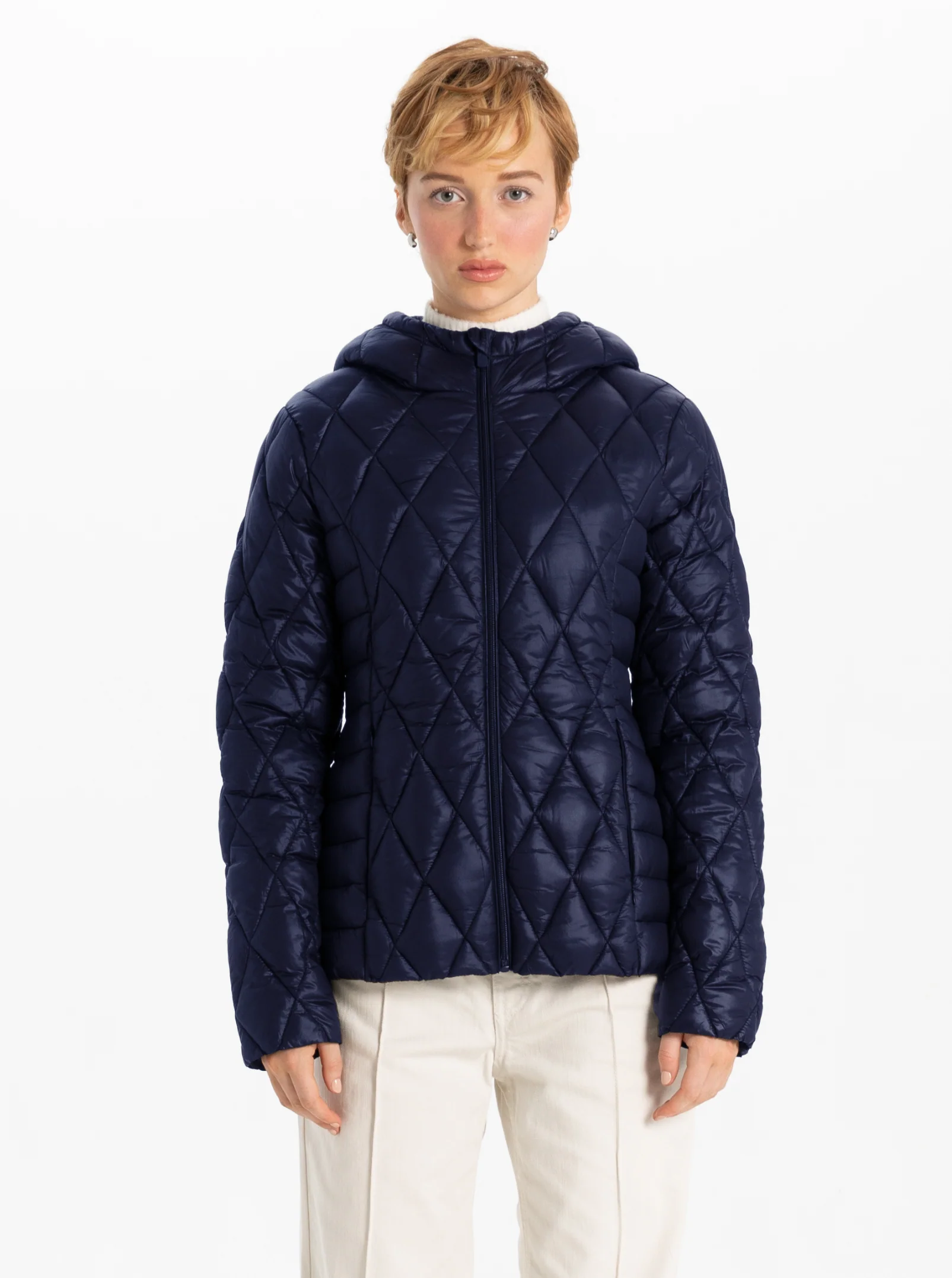 LOUISEVILLE | Modern Diamond Quilt Jacket ||LOUISEVILLE |Quilt Moderne en Diamants - Image 9