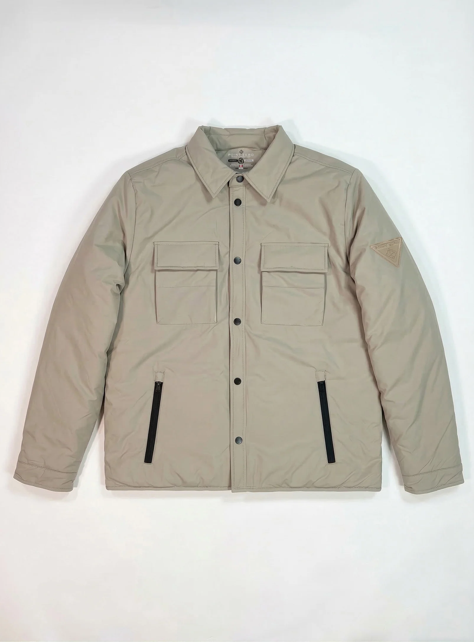 MAREK | Padded Nylon Overshirt Jacket || MAREK | Surchemise en nylon rembourrée - Image 10