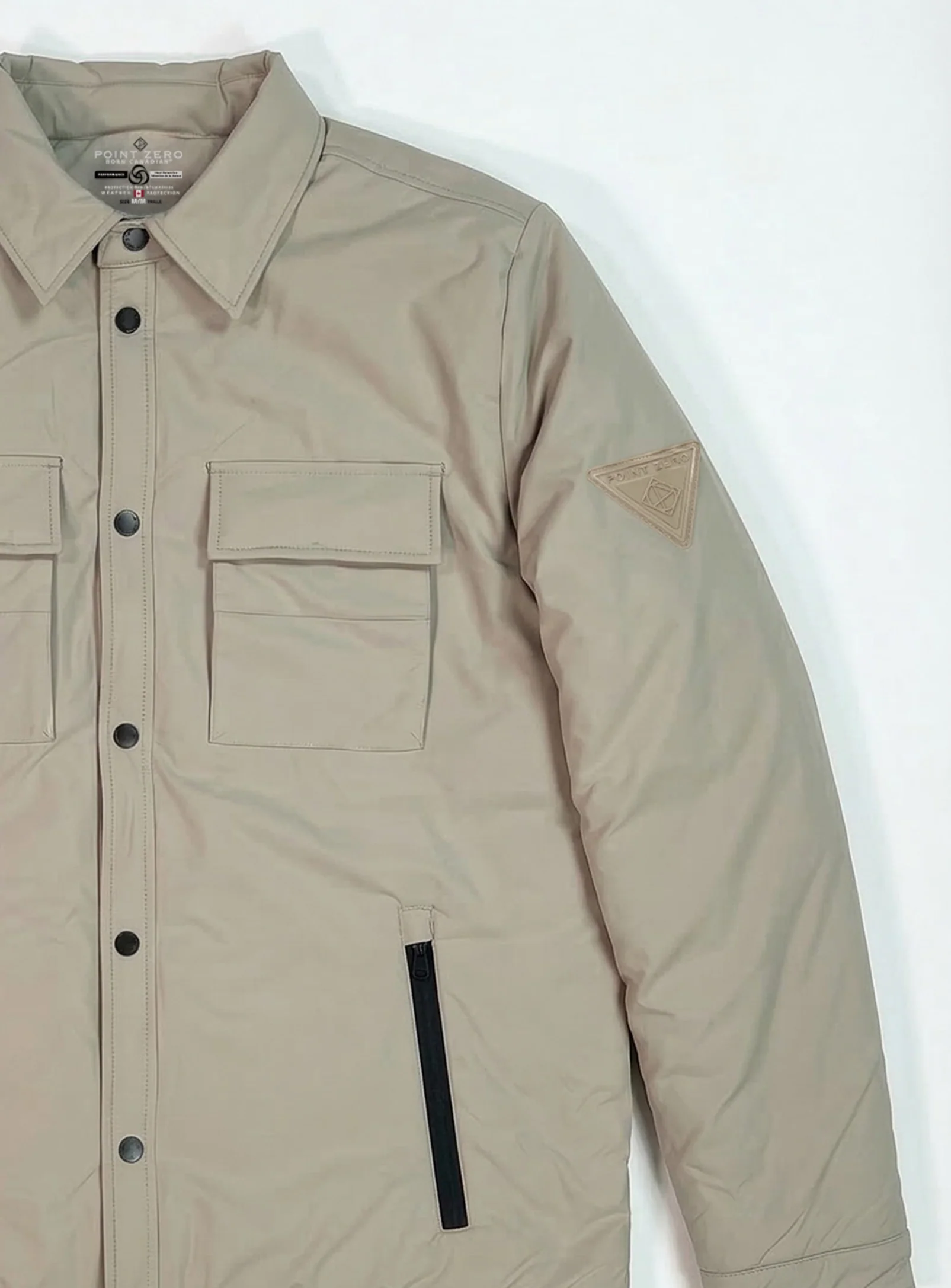 MAREK | Padded Nylon Overshirt Jacket || MAREK | Surchemise en nylon rembourrée - Image 11