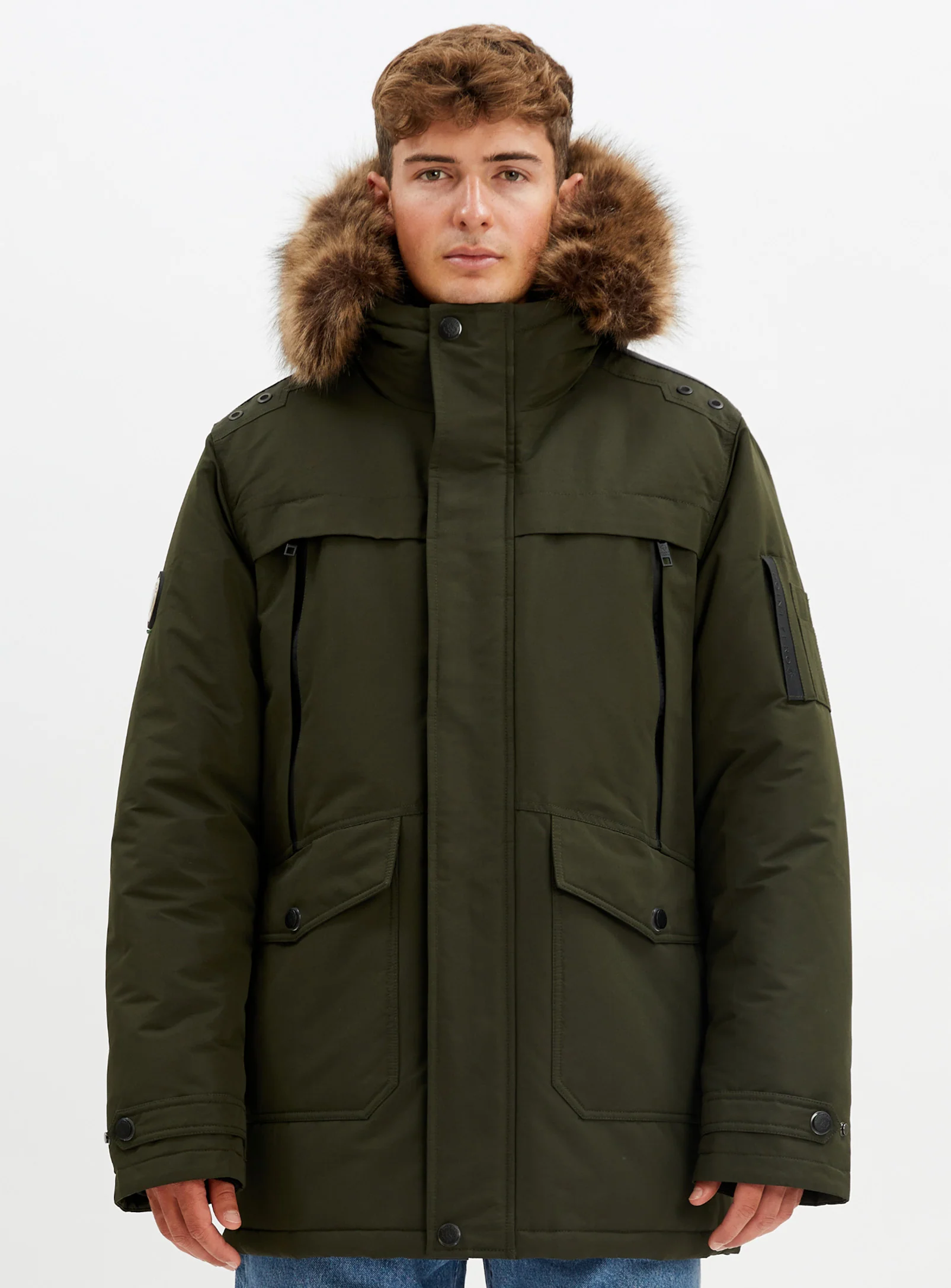 MARIANO | Essential Taslan Parka || MARIANO | Parka mi longueur à capuche - Image 11