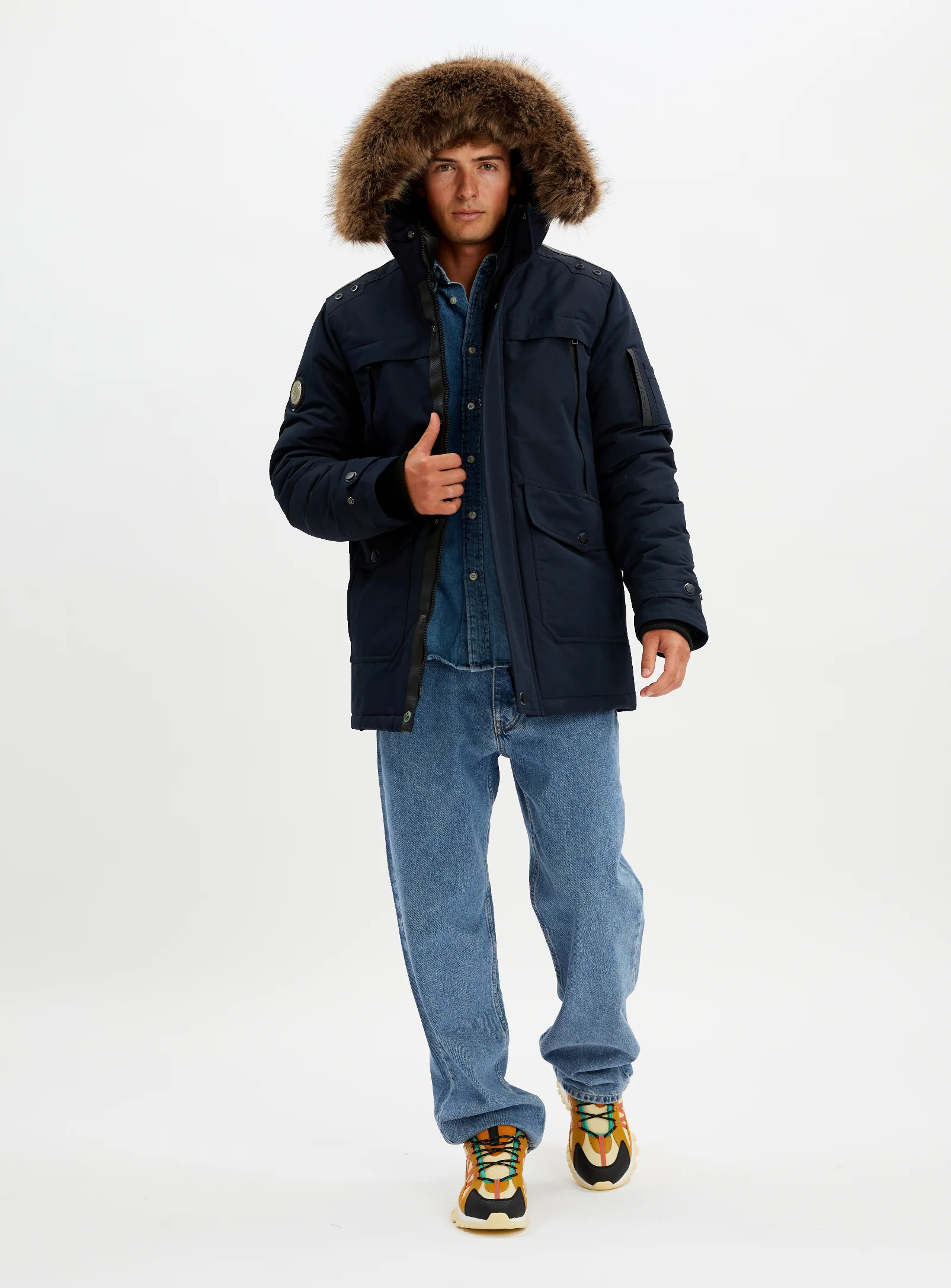 MARIANO | Essential Taslan Parka || MARIANO | Parka mi longueur à capuche - Image 20