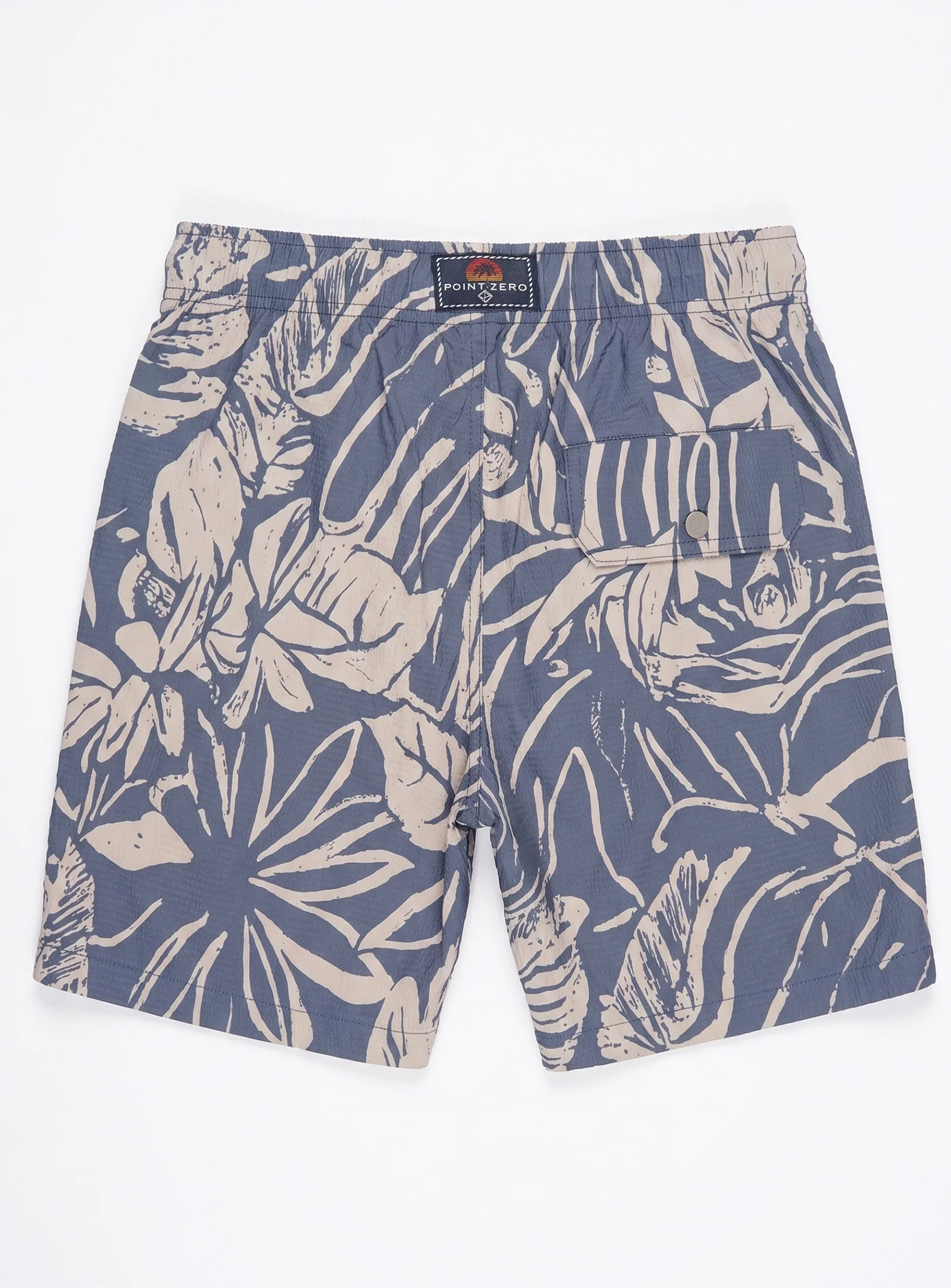 MARLOW | Tropical Leaf Swim Short || MARLOW | Short De Bain Imprimé Feuillage Tropical - Image 5
