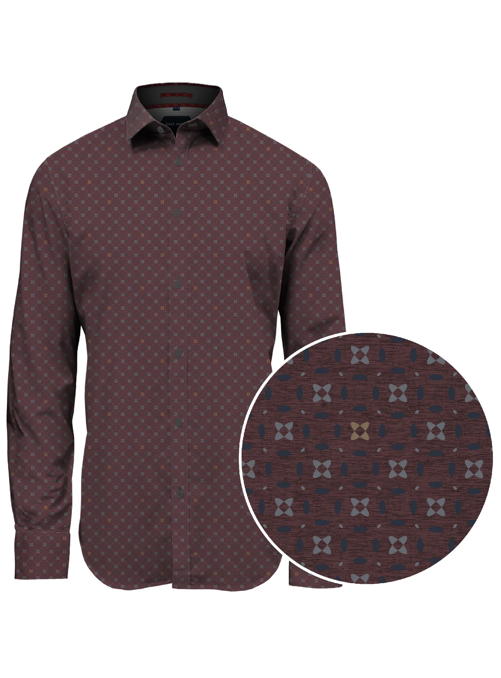 RENZO | Minimal Print Shirt || RENZO | Chemise à Imprimé - Image 4