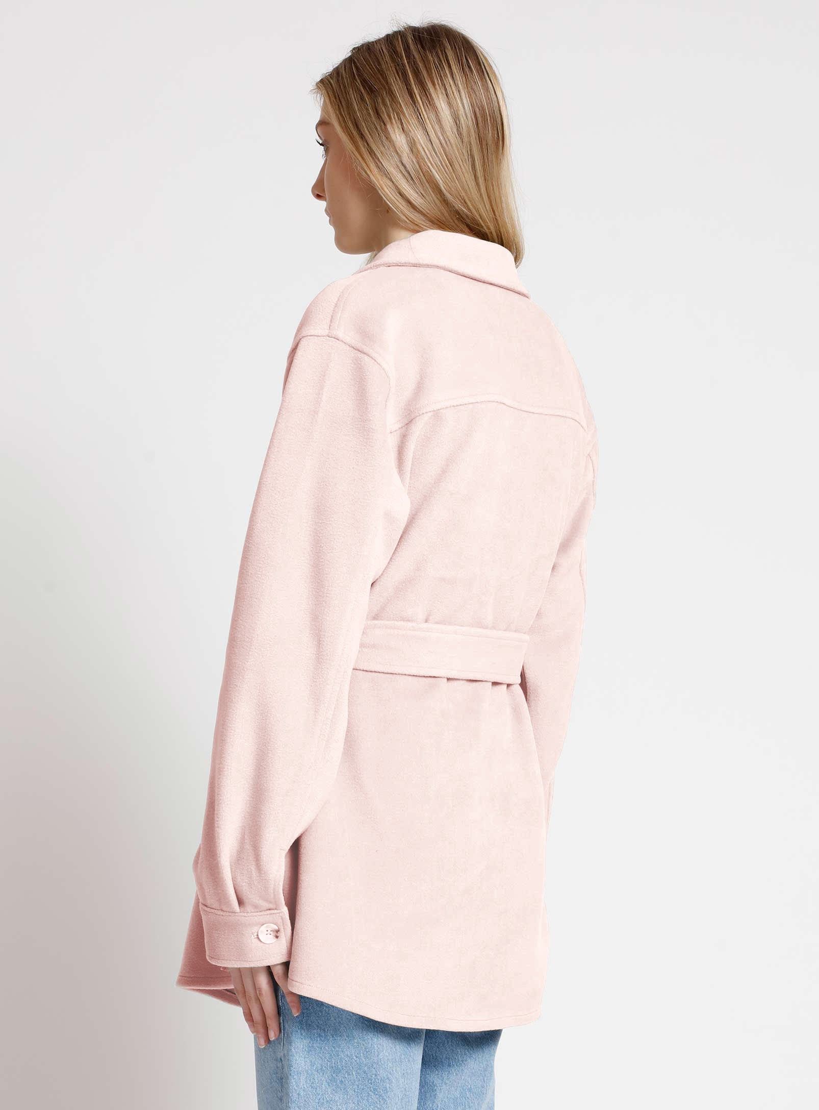 EMILY | Belted Shacket || EMILY | Surchemise Avec Ceinture - Image 11