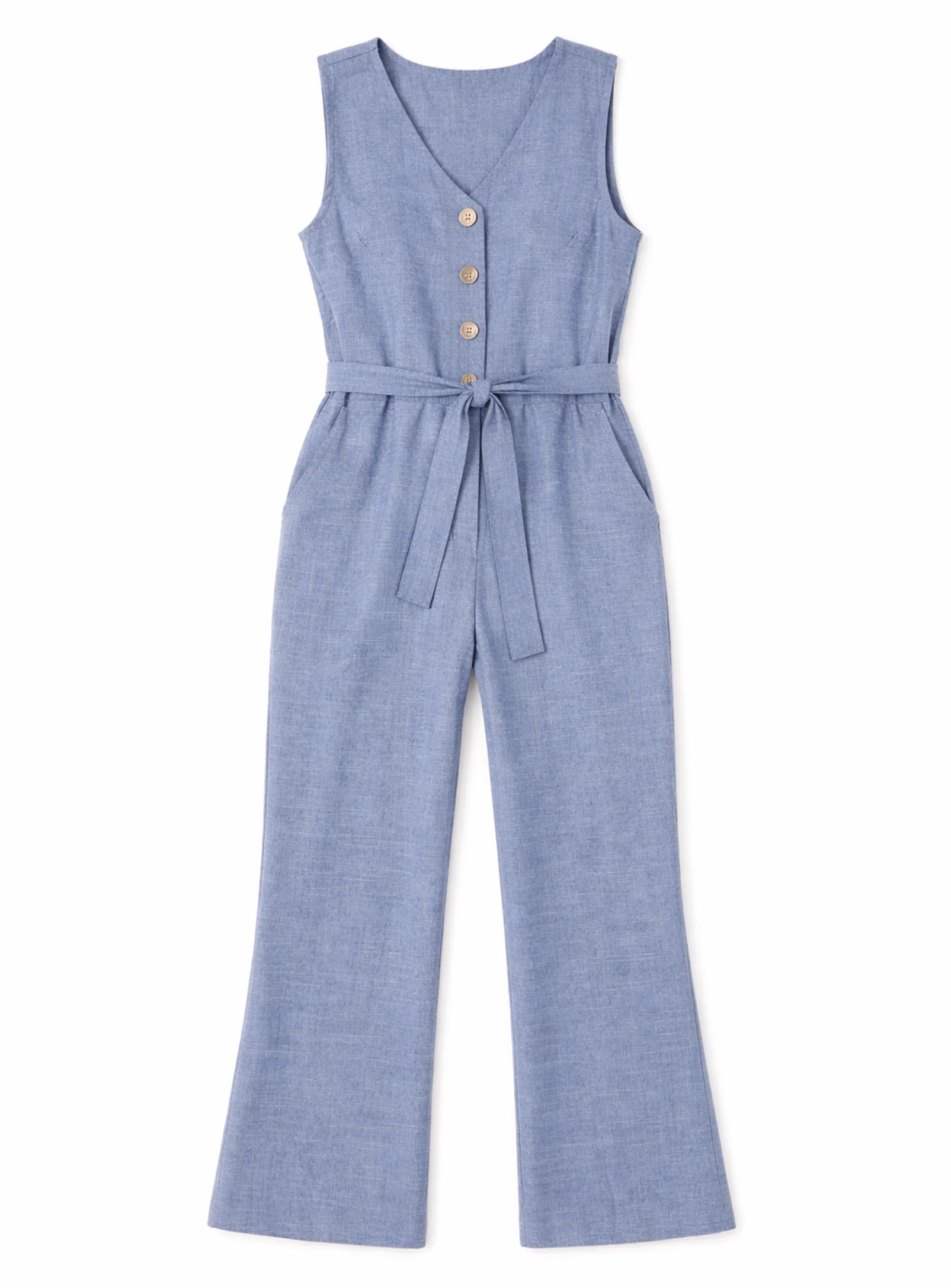 BARA | Sleeveless Jumpsuit ||BARA| Combinaison sans Manches - Image 3