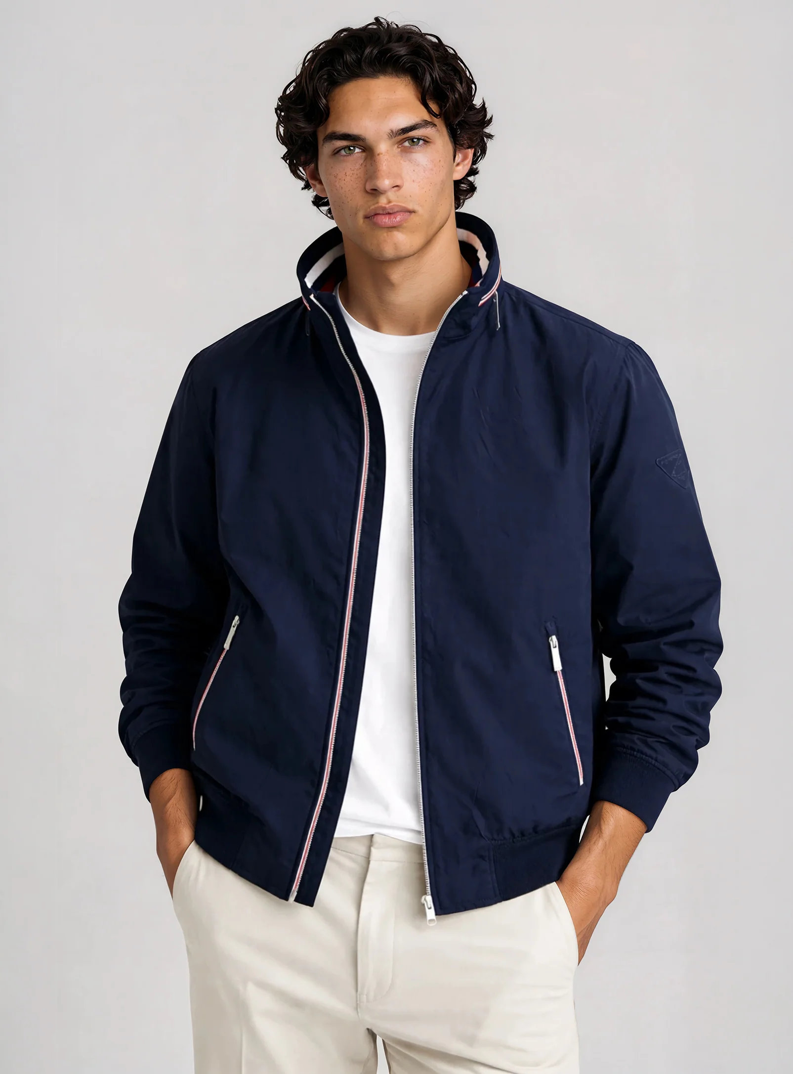 STONEHILL | Bomber Jacket with Hidden Hood || STONEHILL | Blouson Bomber avec Capuche Cachée - Image 3