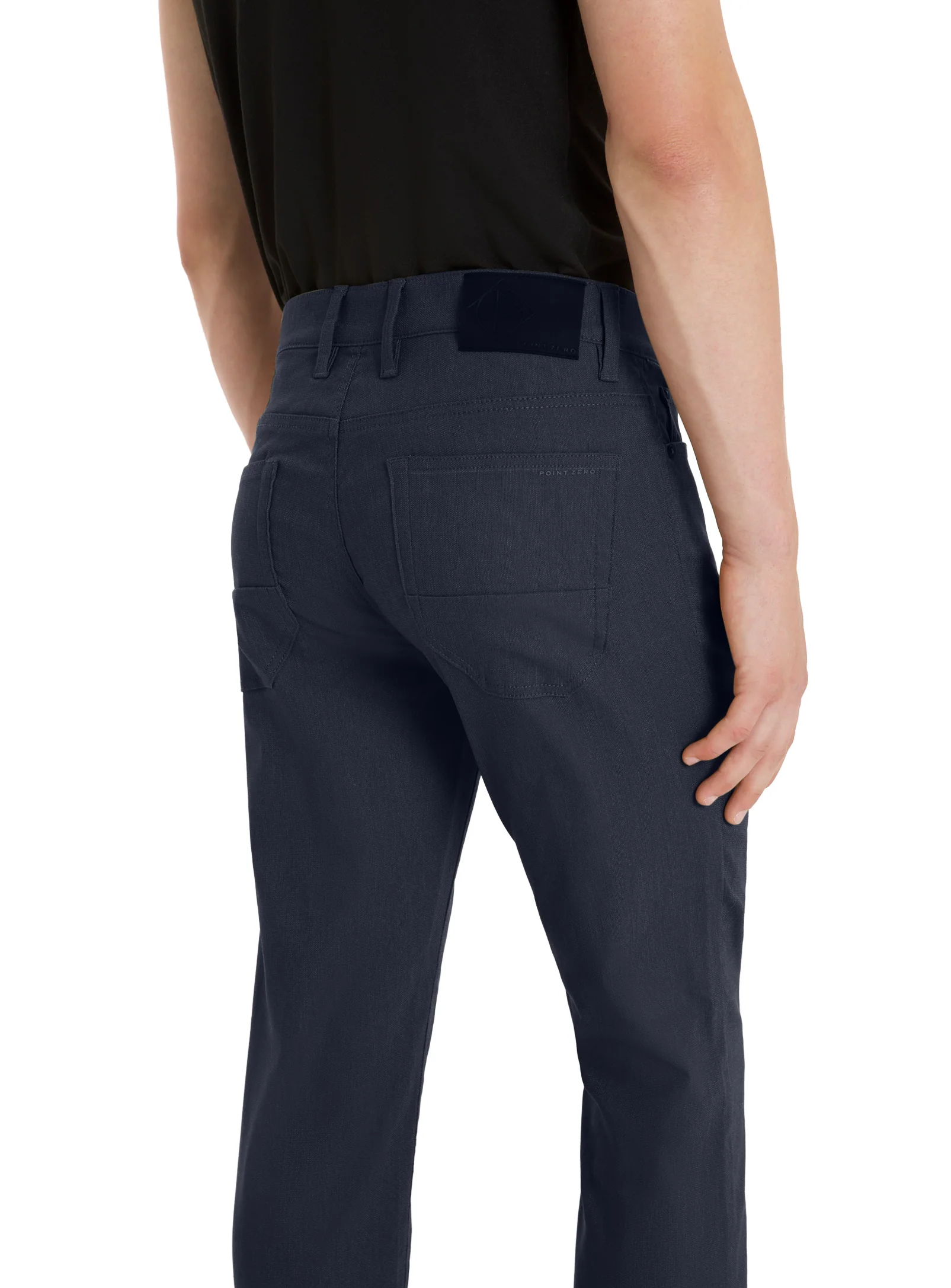 STUART | Super Flex Textured Slim Fit Pants||STUART | Pantalon Texturé Slim fit Super Flex - Image 5