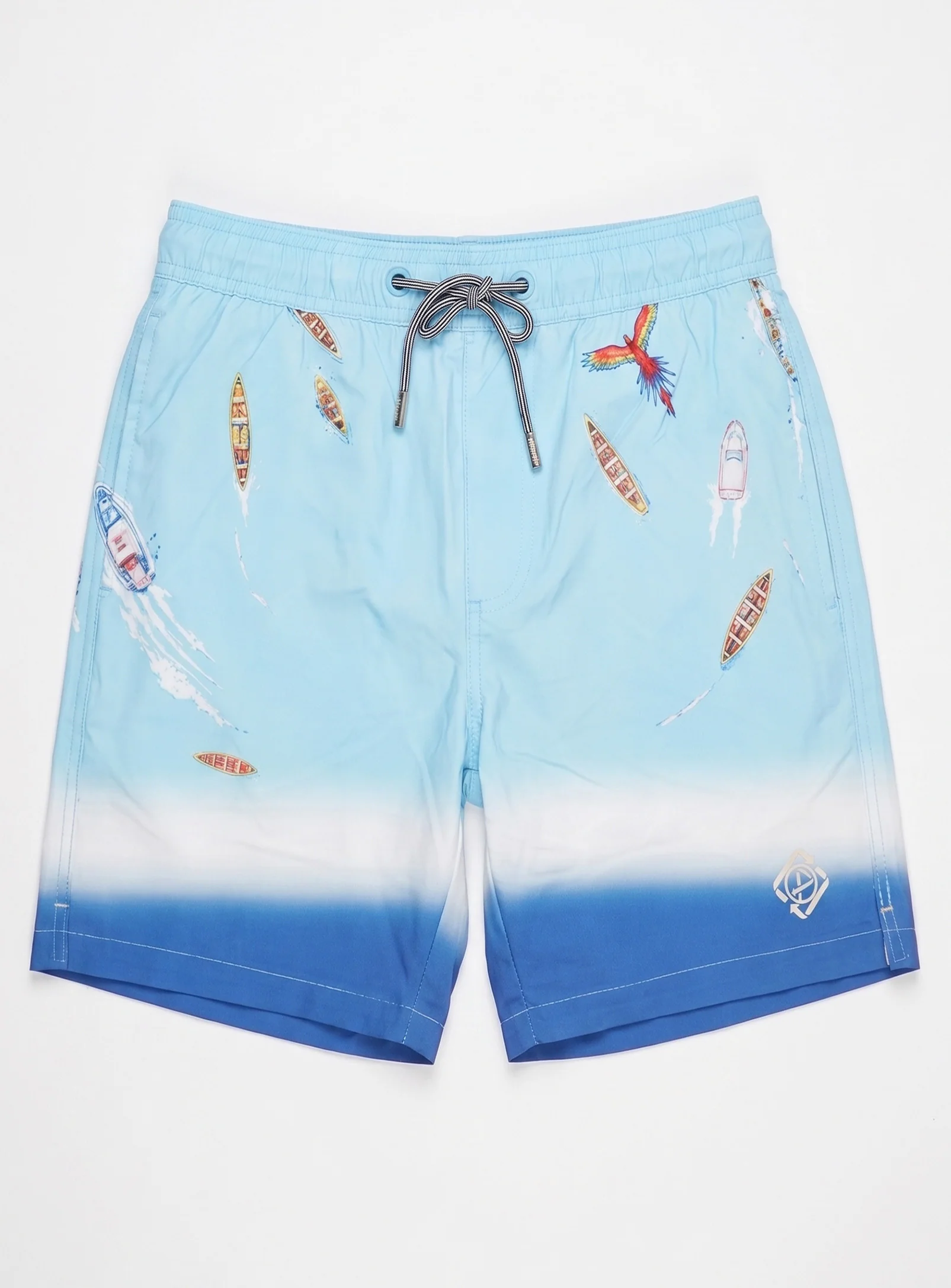 TANNER | Elastic Waistband Stretch Swimshorts||TANNER | Shorts De Bain Stretch À Taille Élastique - Image 4