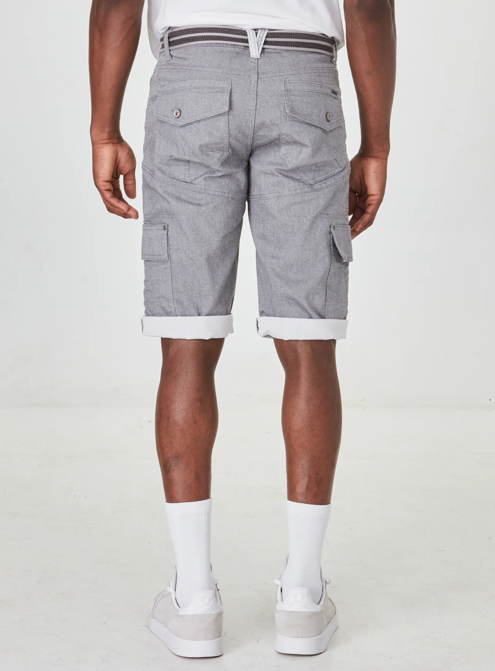 TOLGA | 2-TONE STRETCH DENIM CAPRI WITH BELT || TOLGA | CAPRI EN DENIM STRETCH 2 TONS AVEC CEINTURE - Image 10