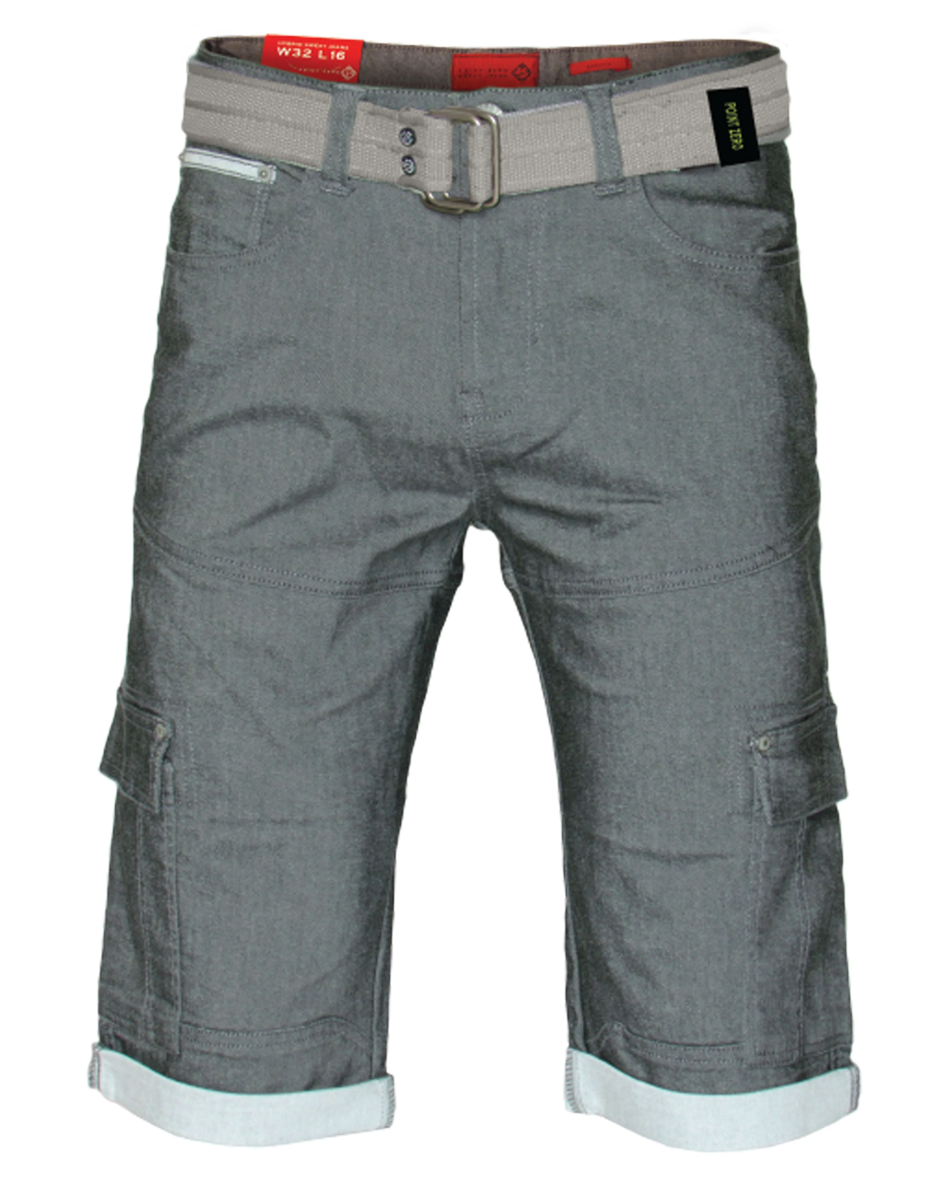 TOLGA | 2-TONE STRETCH DENIM CAPRI WITH BELT || TOLGA | CAPRI EN DENIM STRETCH 2 TONS AVEC CEINTURE - Image 13