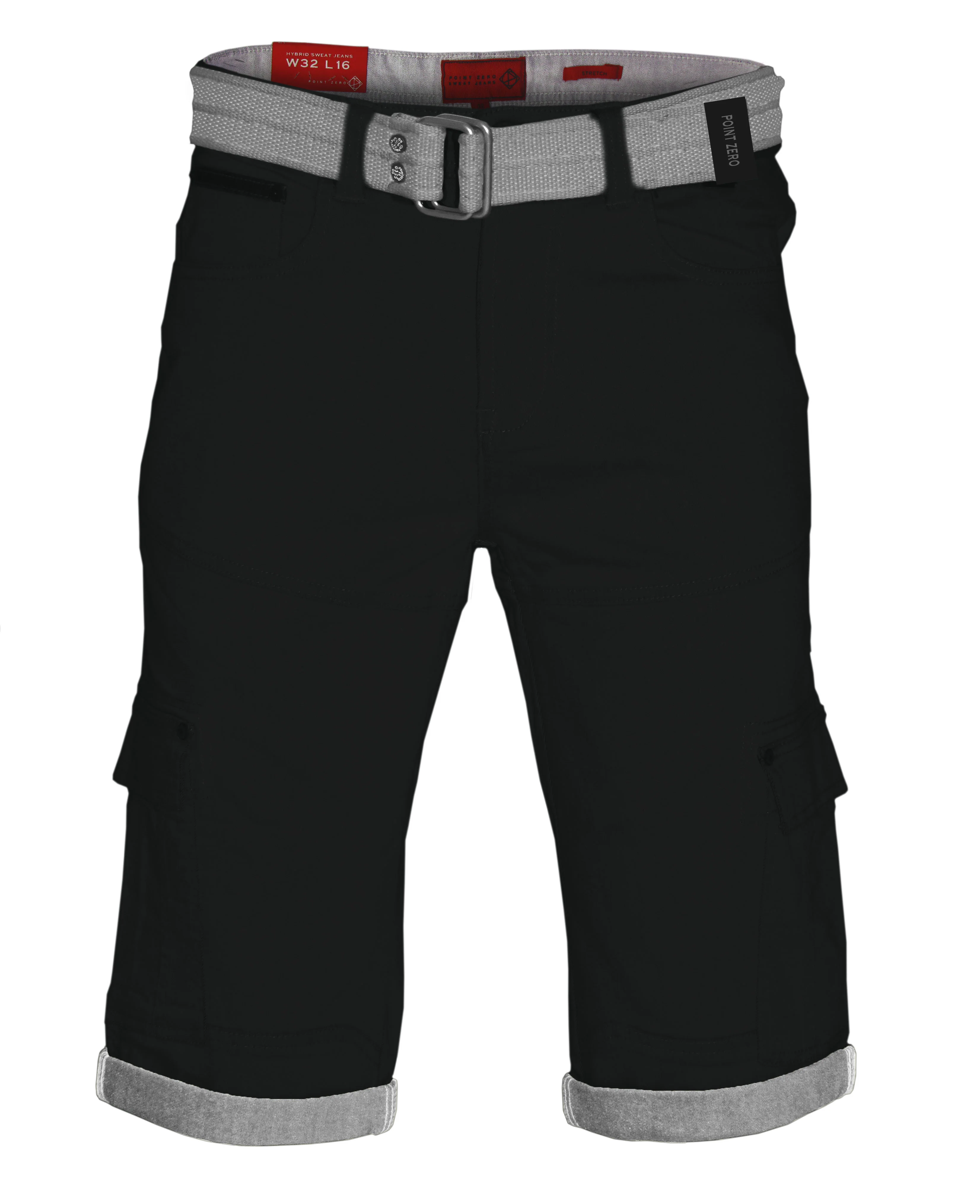 TOLGA | 2-TONE STRETCH DENIM CAPRI WITH BELT || TOLGA | CAPRI EN DENIM STRETCH 2 TONS AVEC CEINTURE - Image 28