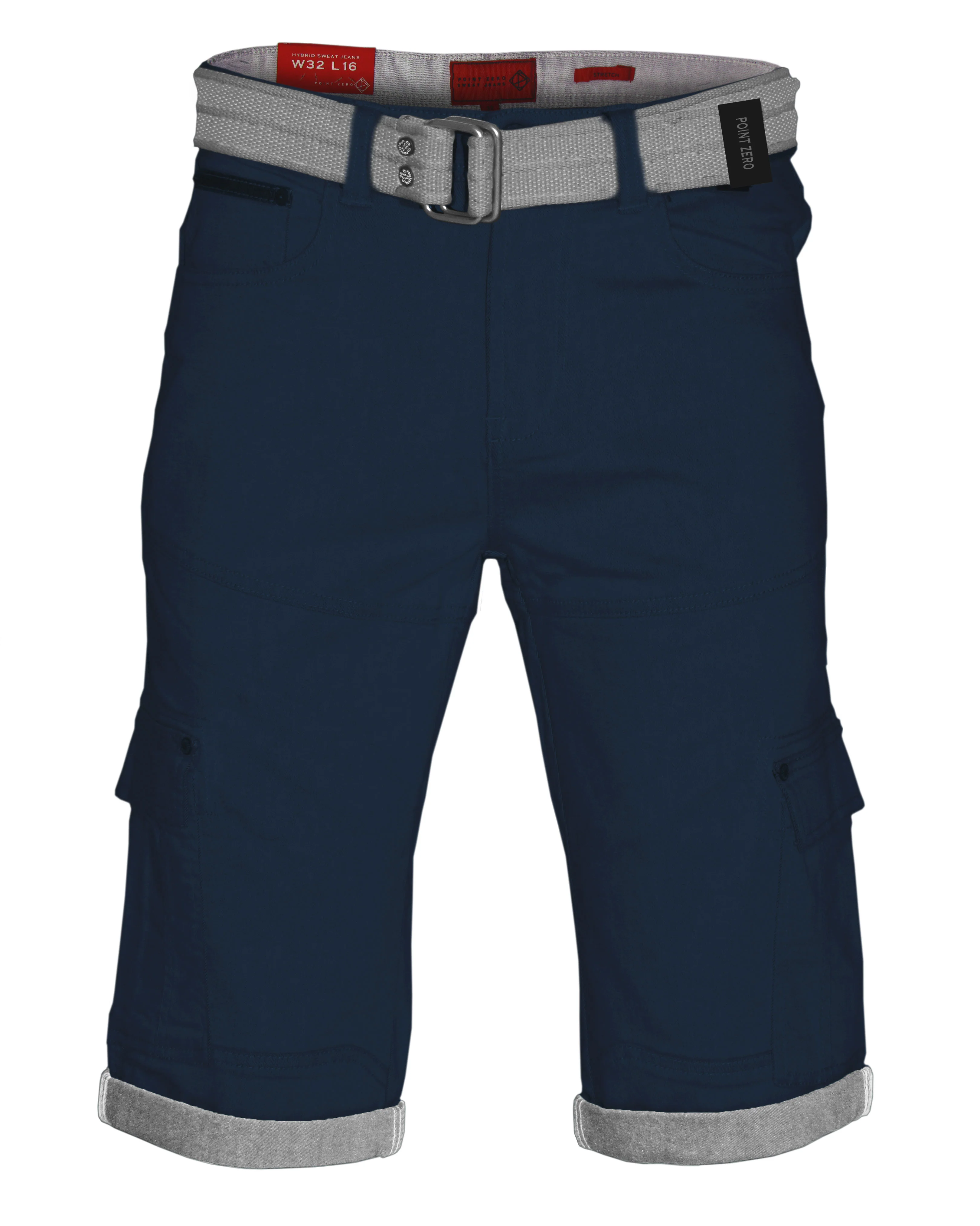 TOLGA | 2-TONE STRETCH DENIM CAPRI WITH BELT || TOLGA | CAPRI EN DENIM STRETCH 2 TONS AVEC CEINTURE - Image 45