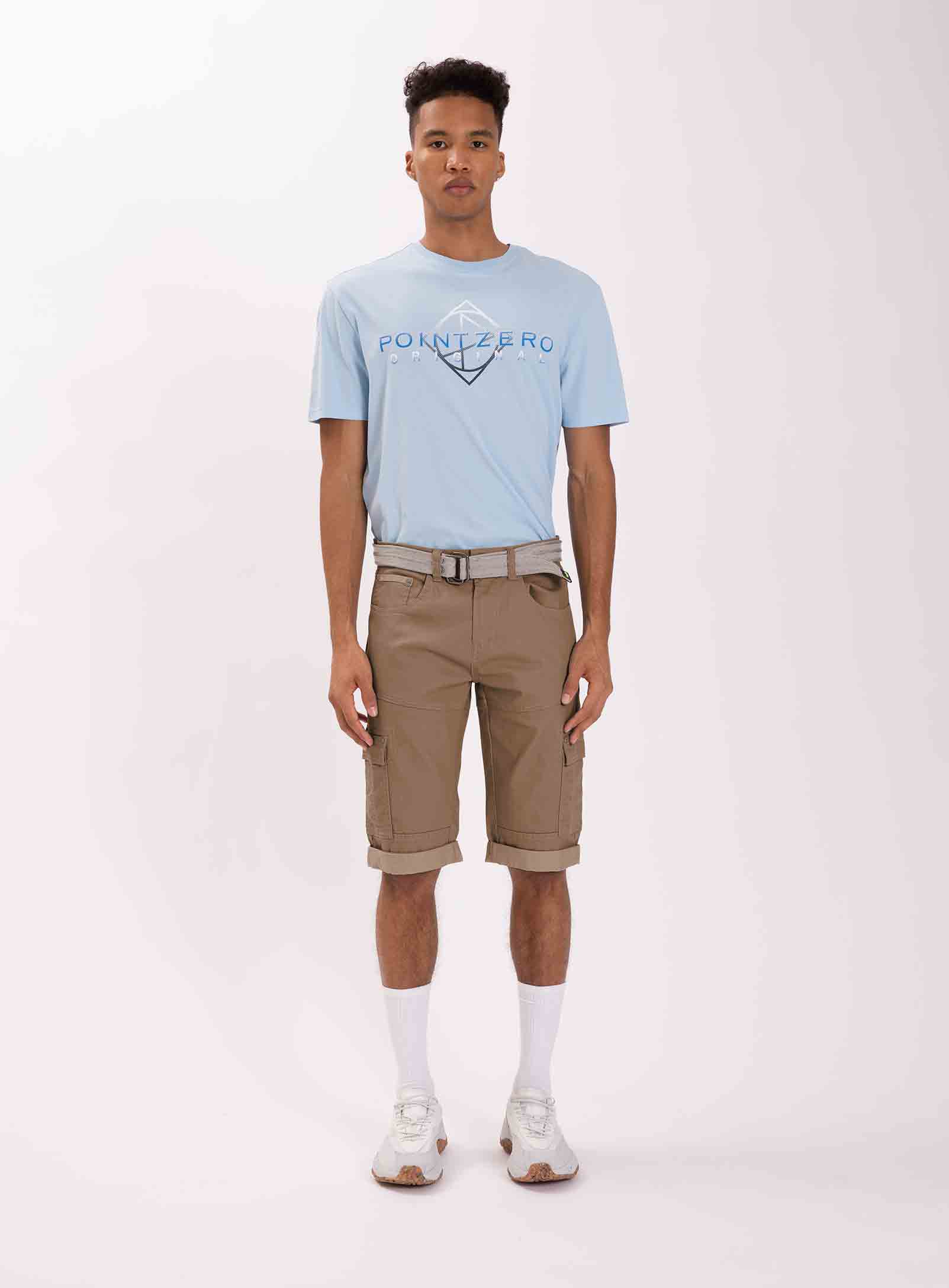 TOLGA | 2-TONE STRETCH DENIM CAPRI WITH BELT || TOLGA | CAPRI EN DENIM STRETCH 2 TONS AVEC CEINTURE - Image 46